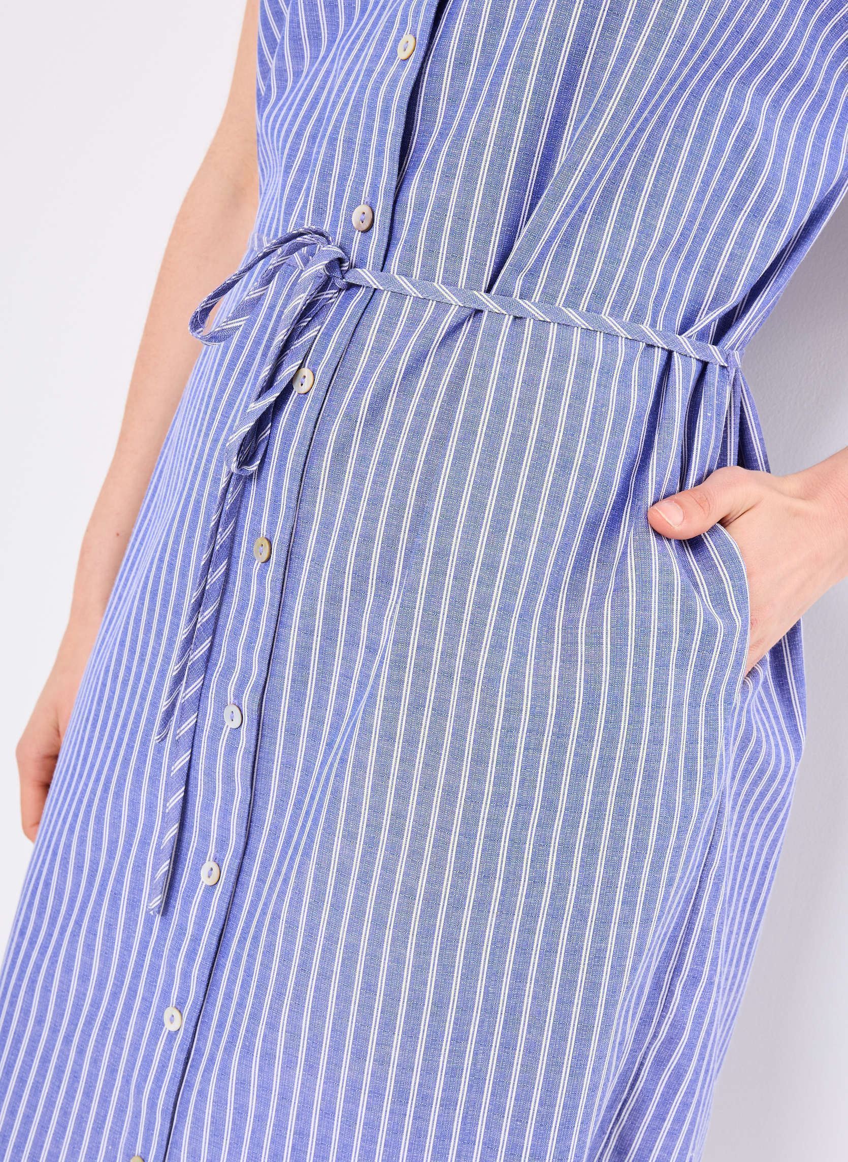 Kleider Nuzally Dress damen blau Nümph Kleider Nuzally Dress damen blau BLUEPRINT
