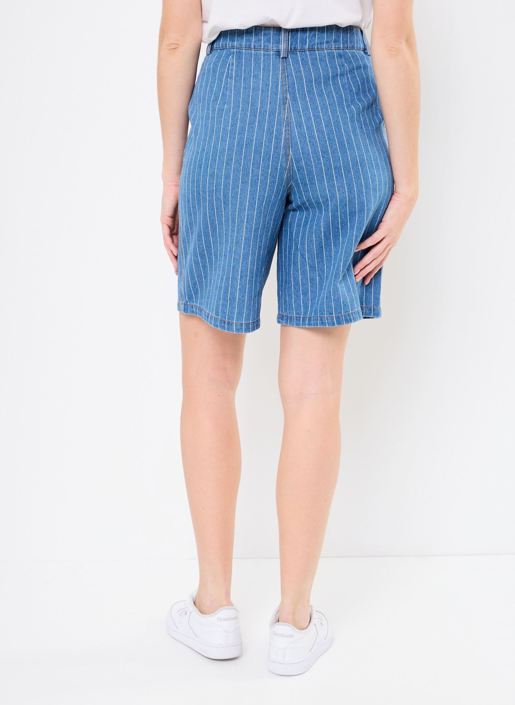 Bermudas Nulucie Shorts femme bleu Nümph Bermudas Nulucie Shorts femme bleu DARK BLUE DENIM