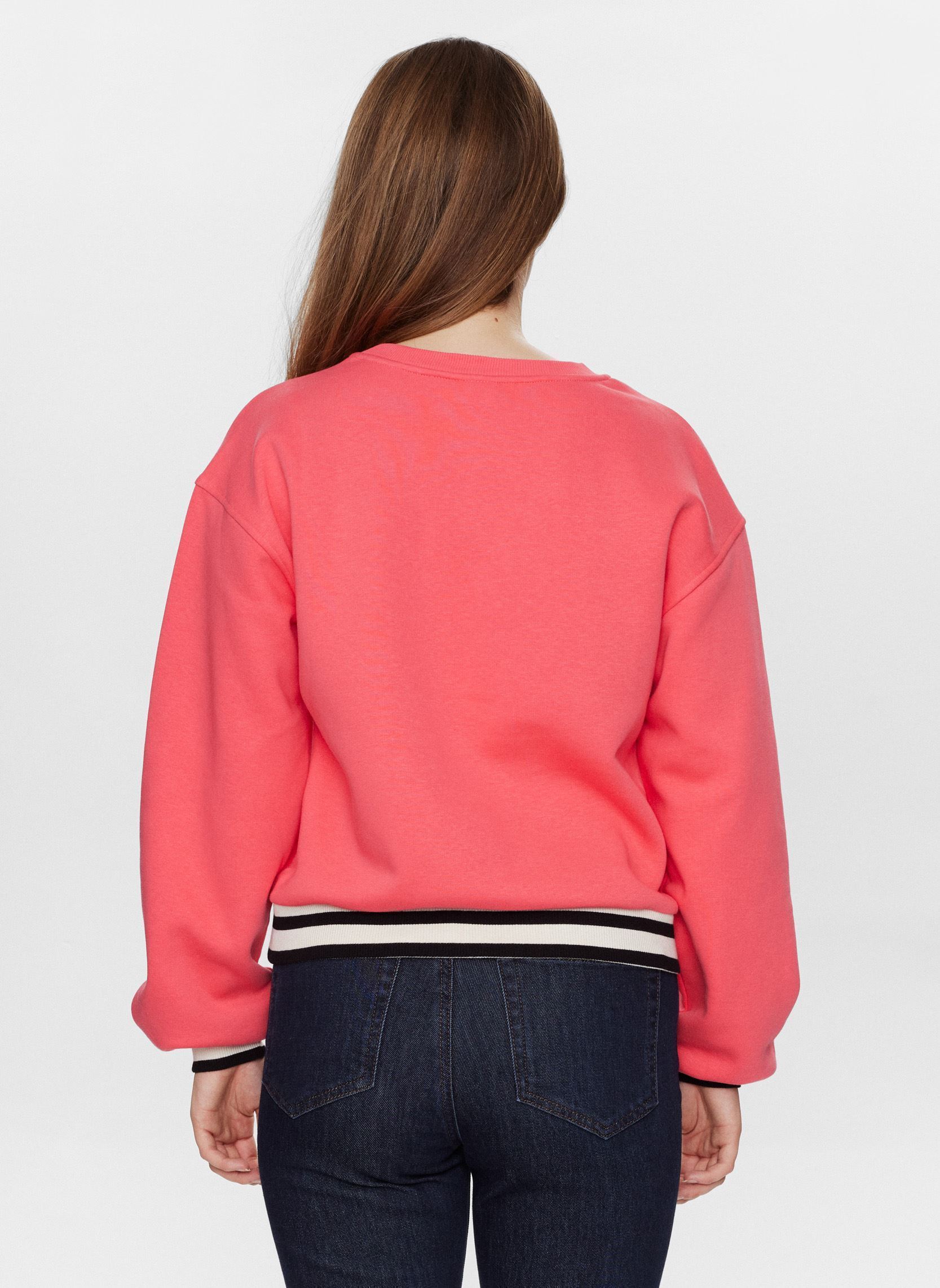 Sweatshirts NUADA SWEAT damen rosa Nümph Sweatshirts NUADA SWEAT damen rosa Geranium
