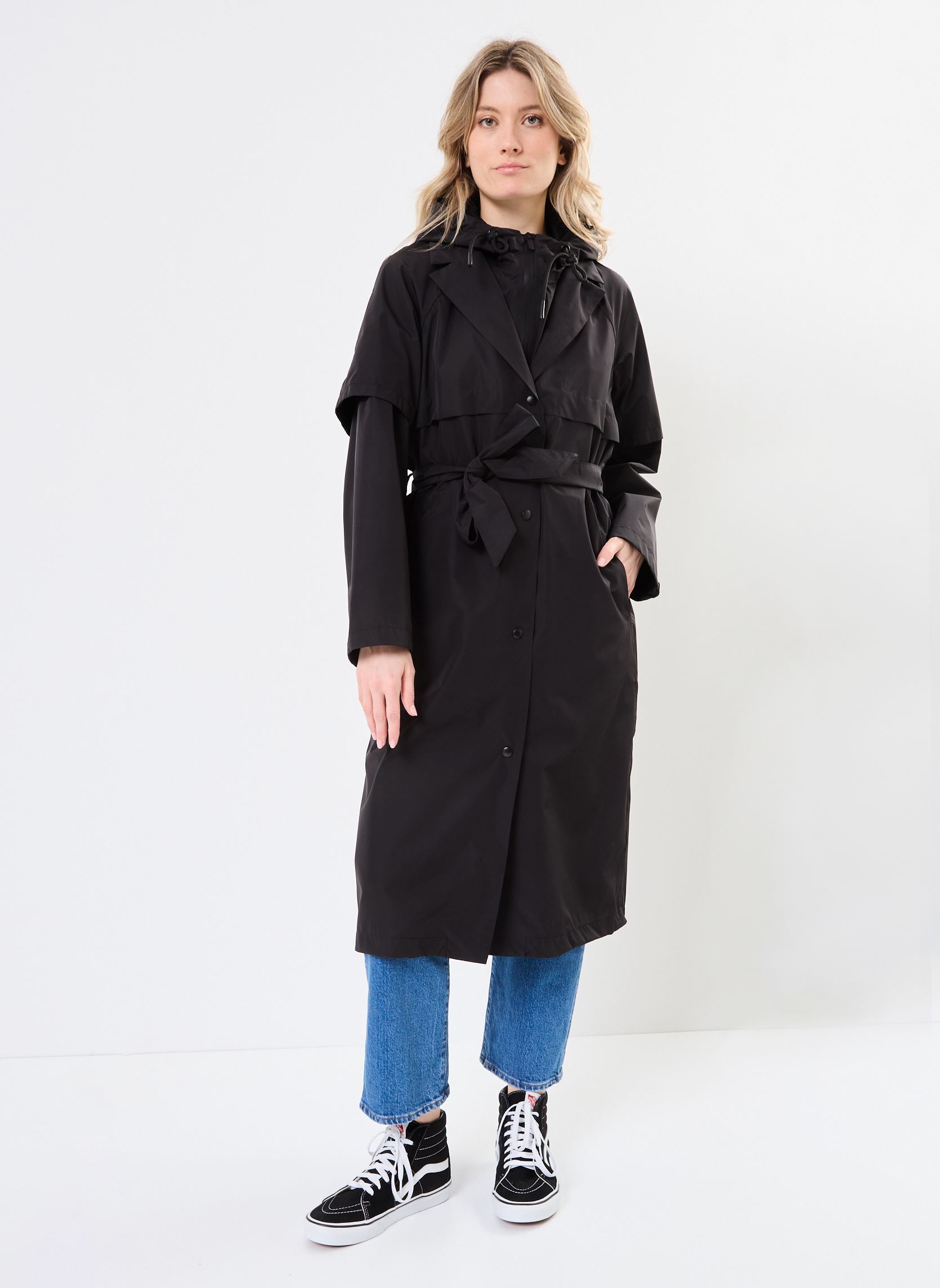 Mäntel NUNIDA FUNCTIONEL JACKET damen schwarz Nümph Mäntel NUNIDA FUNCTIONEL JACKET damen schwarz CAVIAR