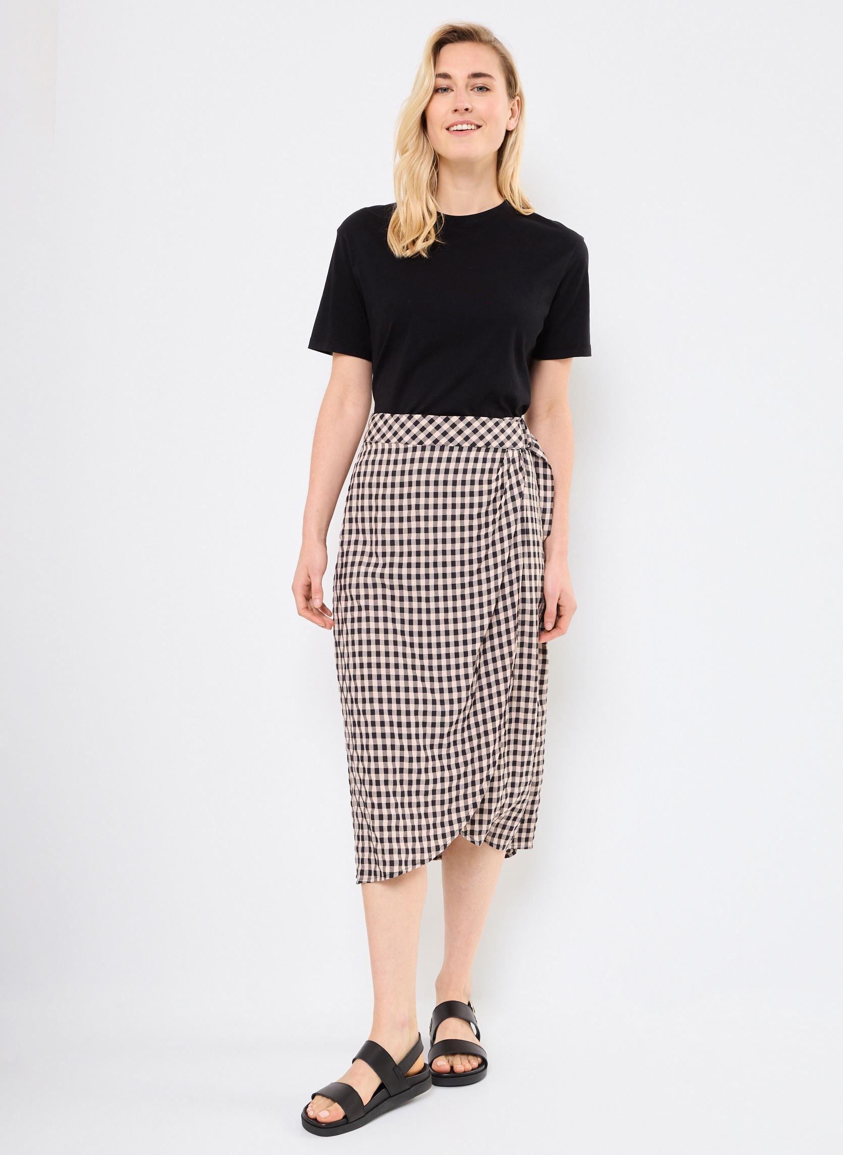 Jupes longues NUFELIX SKIRT femme multicolore Nümph Jupes longues NUFELIX SKIRT femme multicolore CAVIAR