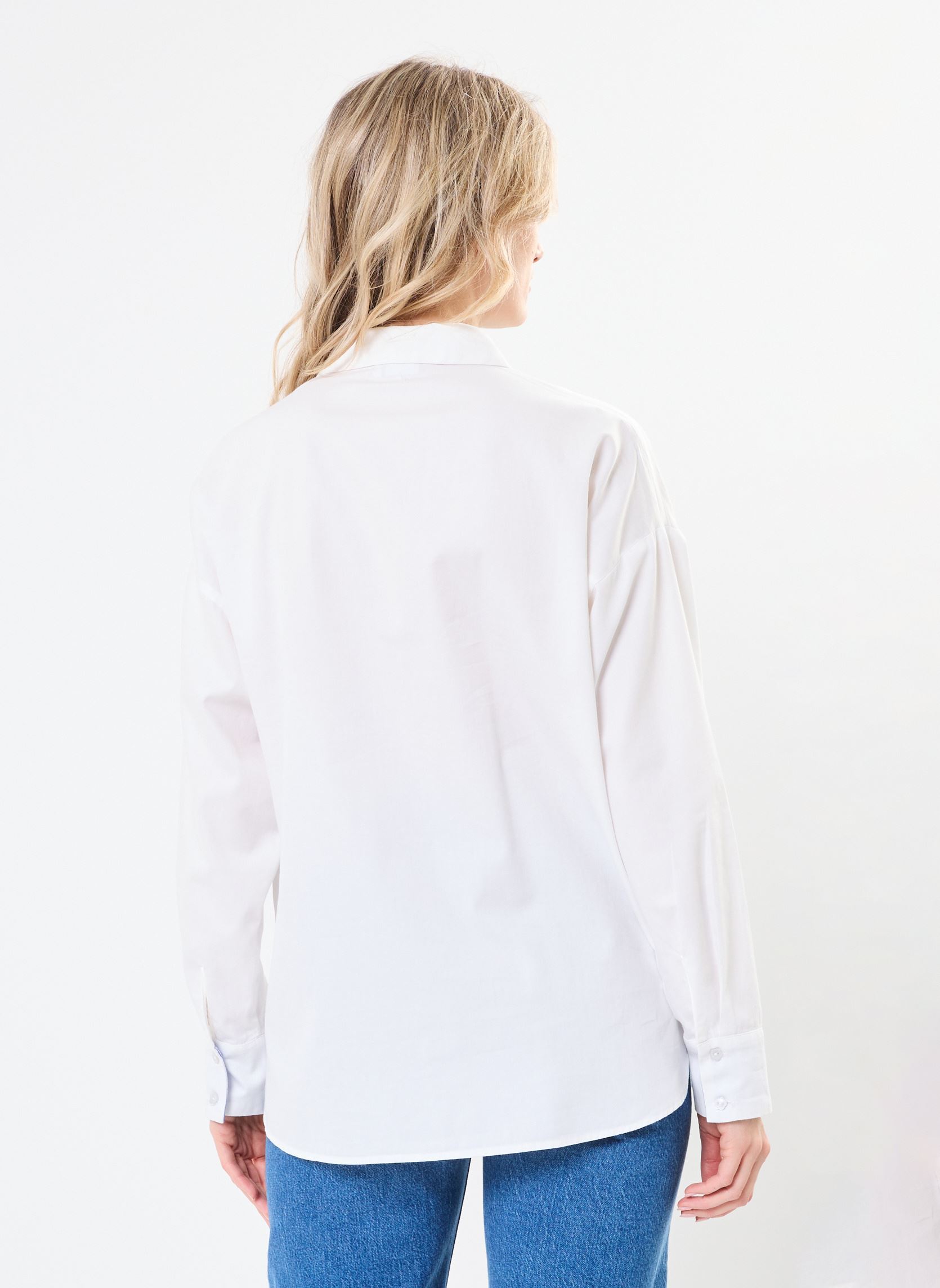 Camisas de manga larga NUFAITH SHIRT mujer blanco Nümph Camisas de manga larga NUFAITH SHIRT mujer blanco BRIGHT WHITE