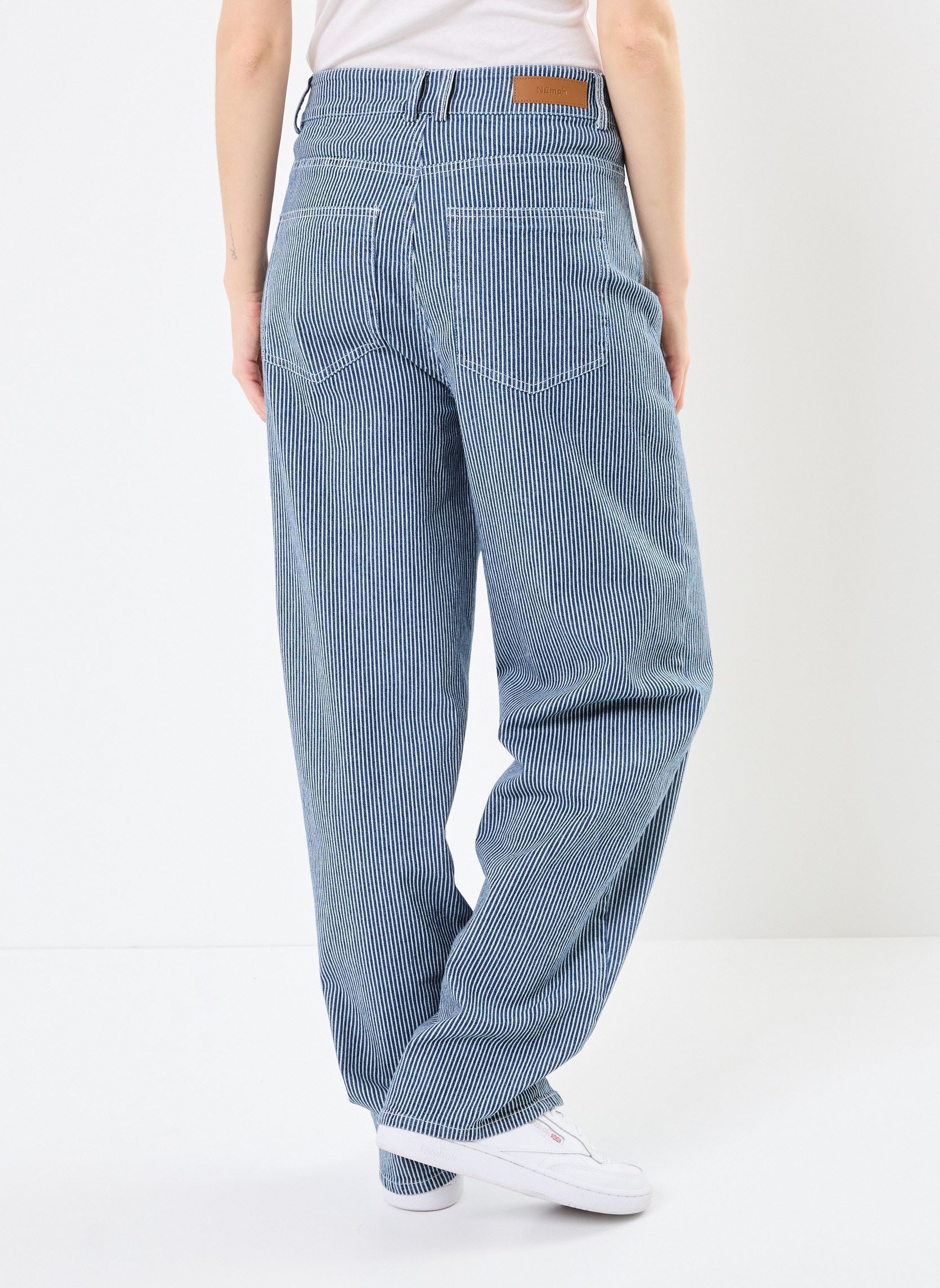Jeans diritti NUERINA PANTS donna blu Nümph Jeans diritti NUERINA PANTS donna blu DARK SAPPHIRE