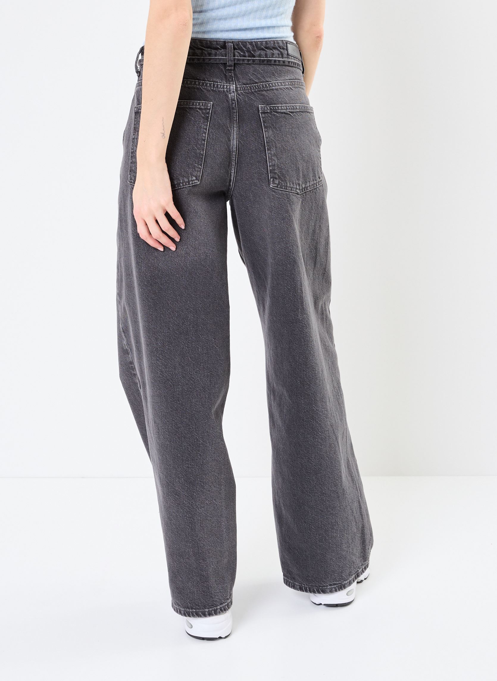 Wijde jeans / Flared Jeans NUBROOKLYN JEANS dames grijs Nümph Wijde jeans / Flared Jeans NUBROOKLYN JEANS dames grijs GREY DENIM