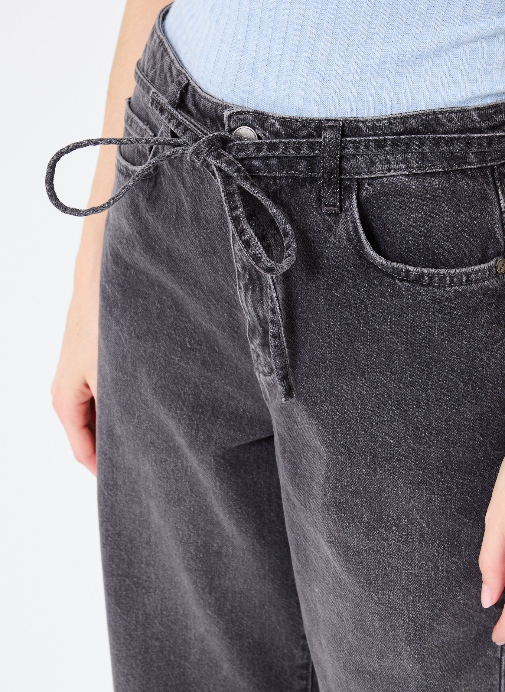 Wijde jeans / Flared Jeans NUBROOKLYN JEANS dames grijs Nümph Wijde jeans / Flared Jeans NUBROOKLYN JEANS dames grijs GREY DENIM