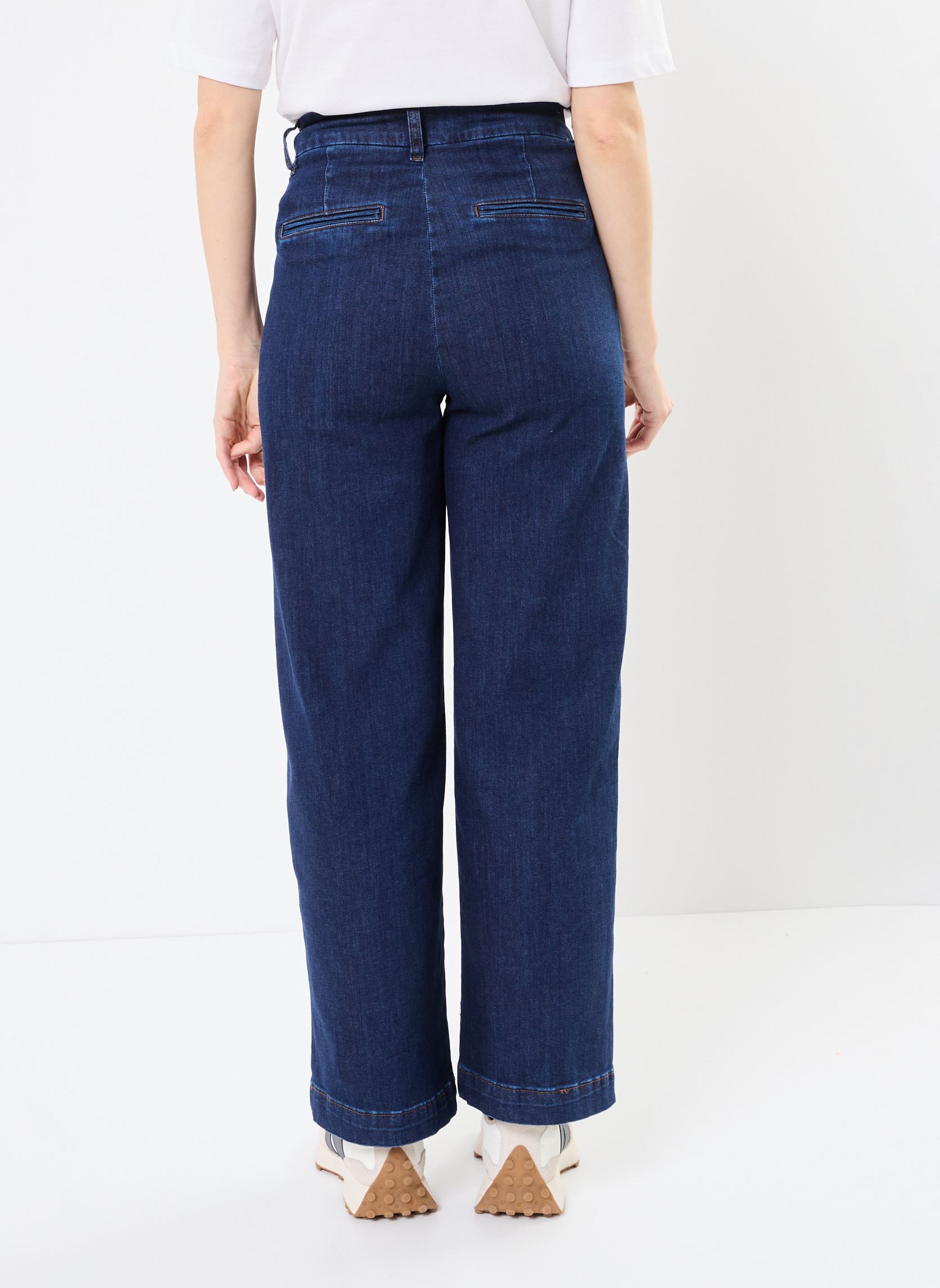 Weite Hosen NUAMBER SHORT damen blau Nümph Weite Hosen NUAMBER SHORT damen blau DARK BLUE DENIM 1