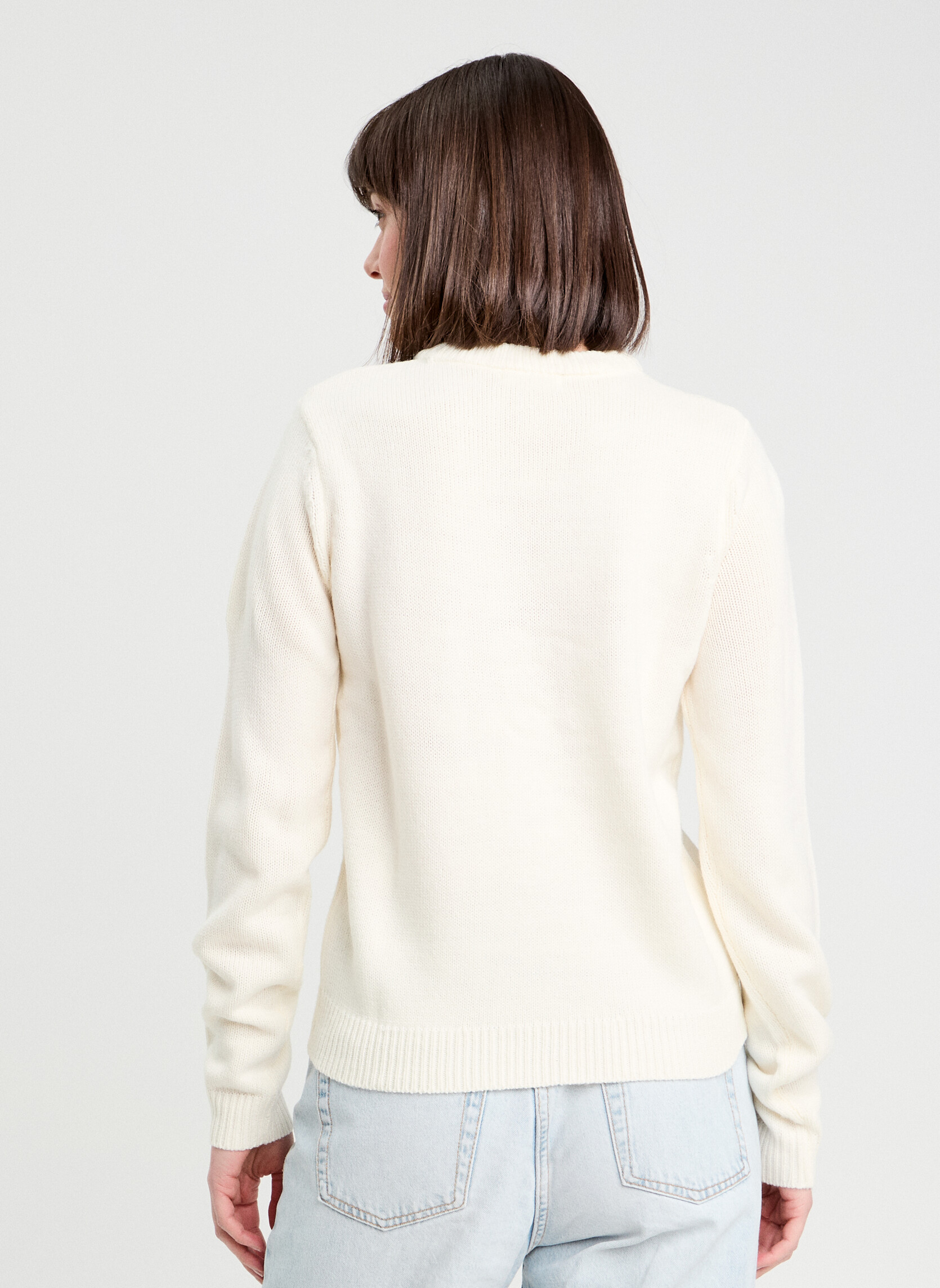 Pulls CHRISDUCHESS femme blanc Cache Cache Pulls CHRISDUCHESS femme blanc Blanc