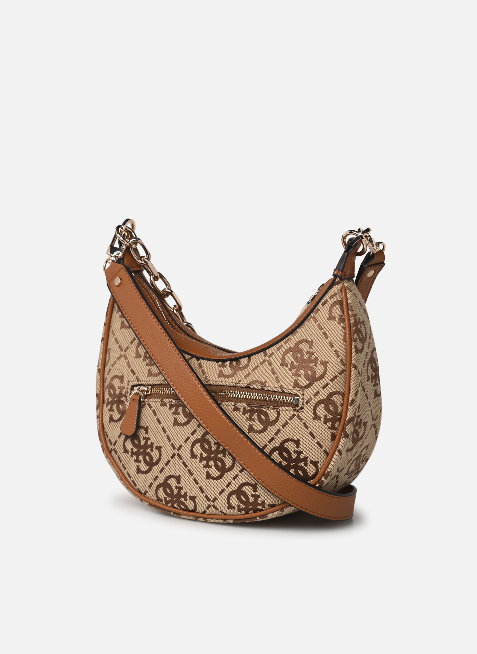 Sacs bandoulière Circe Hobo Shoulder Bag femme marron Guess Sacs bandoulière Circe Hobo Shoulder Bag femme marron LATTE LOGO