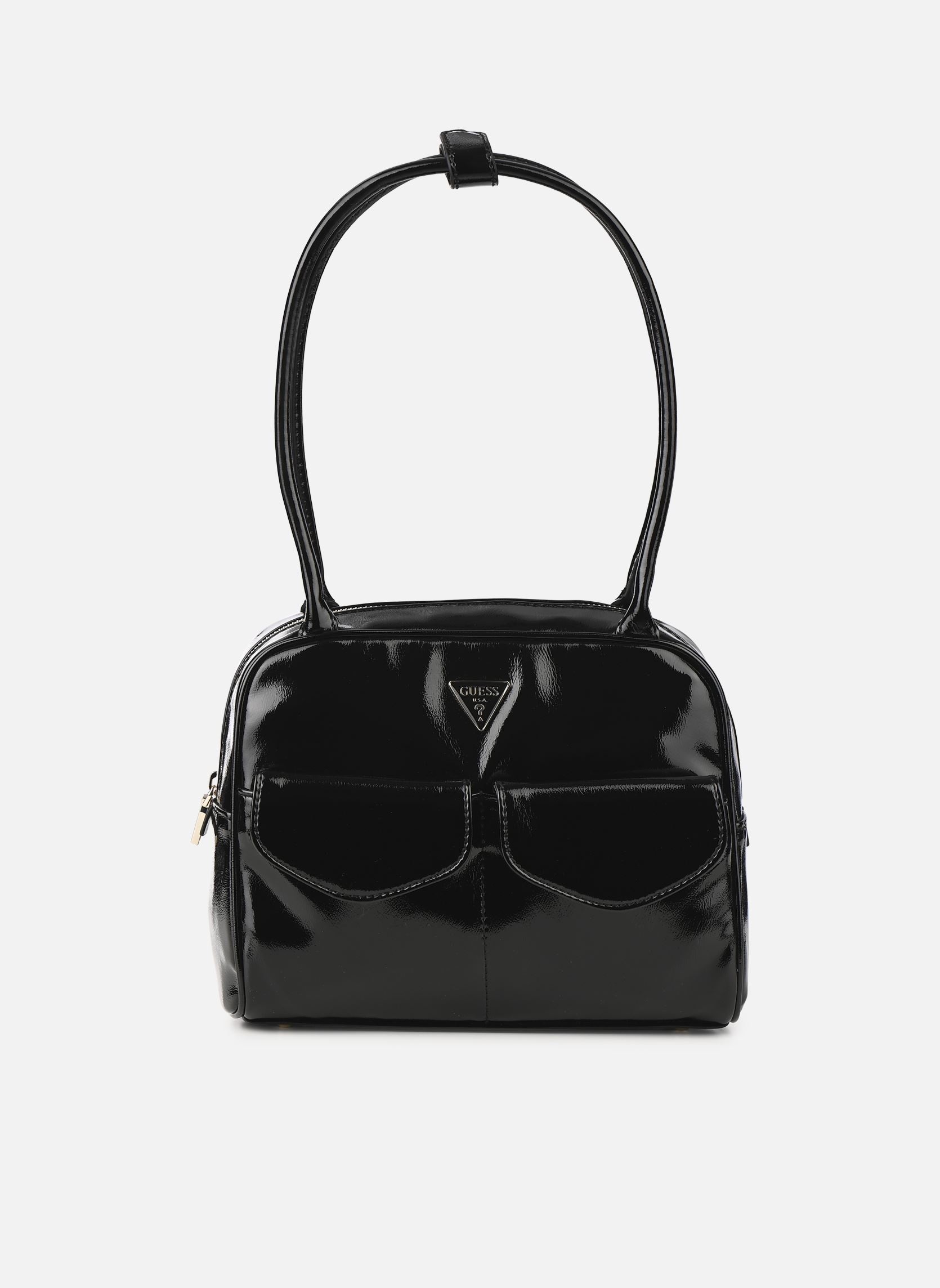 Sacs bandoulière Waldena Shoulder Satchel femme noir Guess Sacs bandoulière Waldena Shoulder Satchel femme noir BLACK