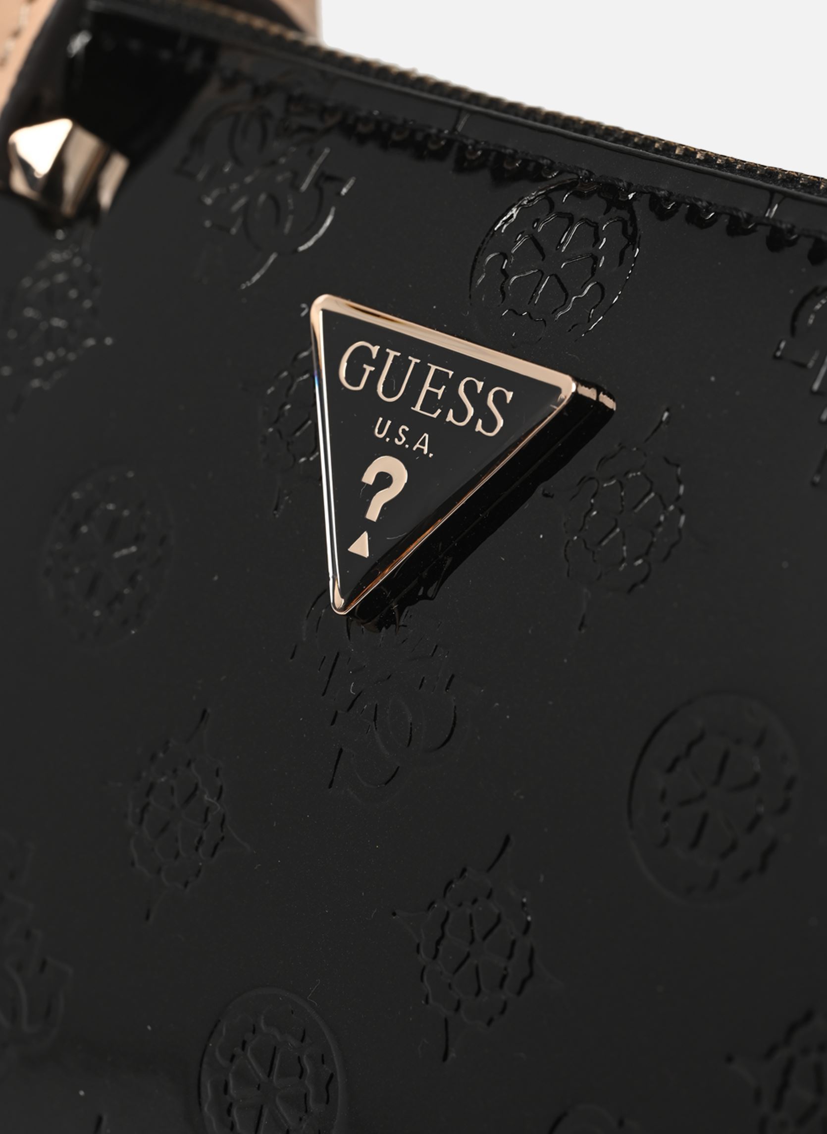 Borse a tracolla Arnela Shoulder Satchel donna nero Guess Borse a tracolla Arnela Shoulder Satchel donna nero BLACK LOGO