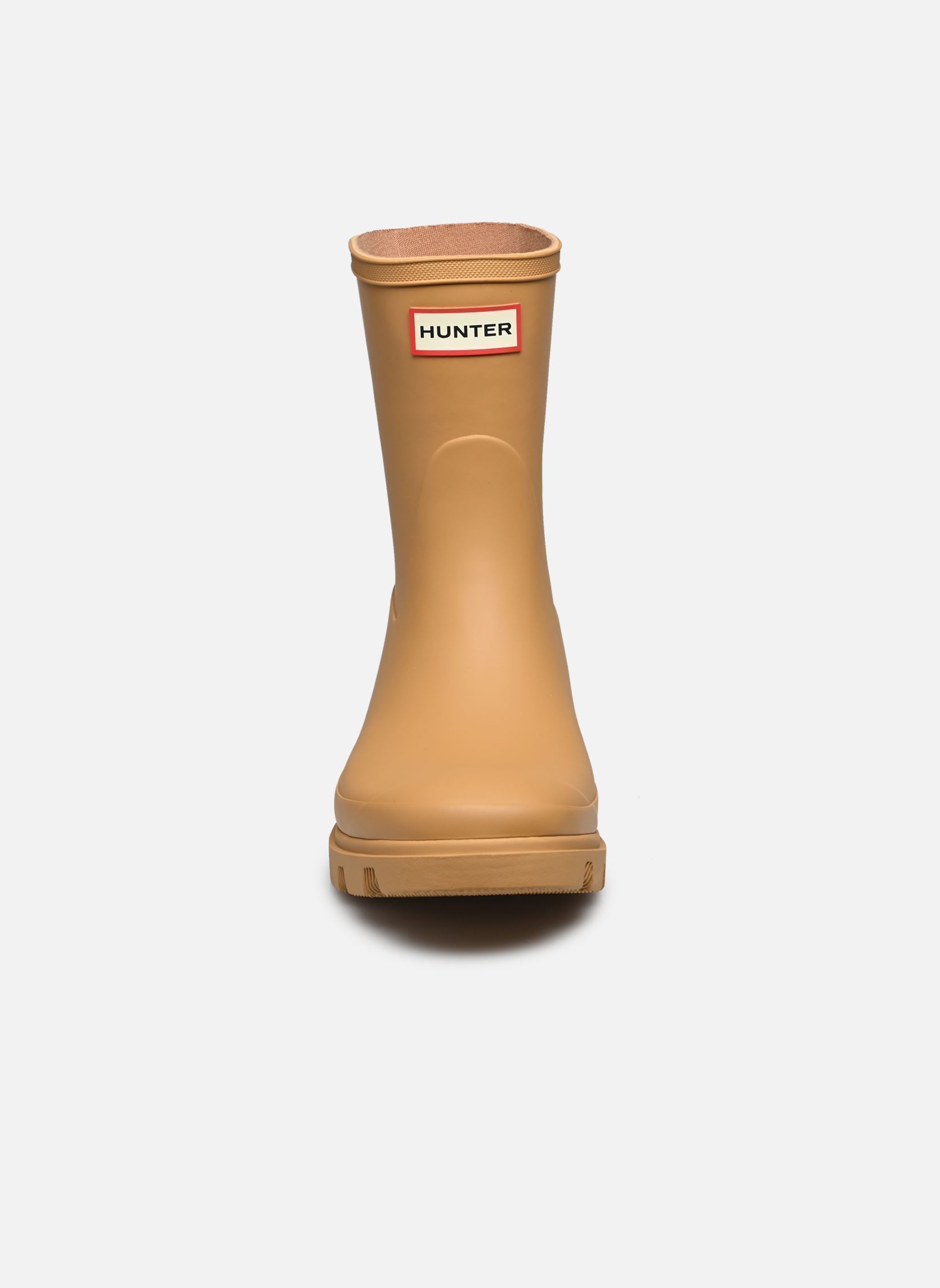 Regenlaarzen Womens Downpour Short Boot dames beige Hunter Regenlaarzen Womens Downpour Short Boot dames beige BISCUIT