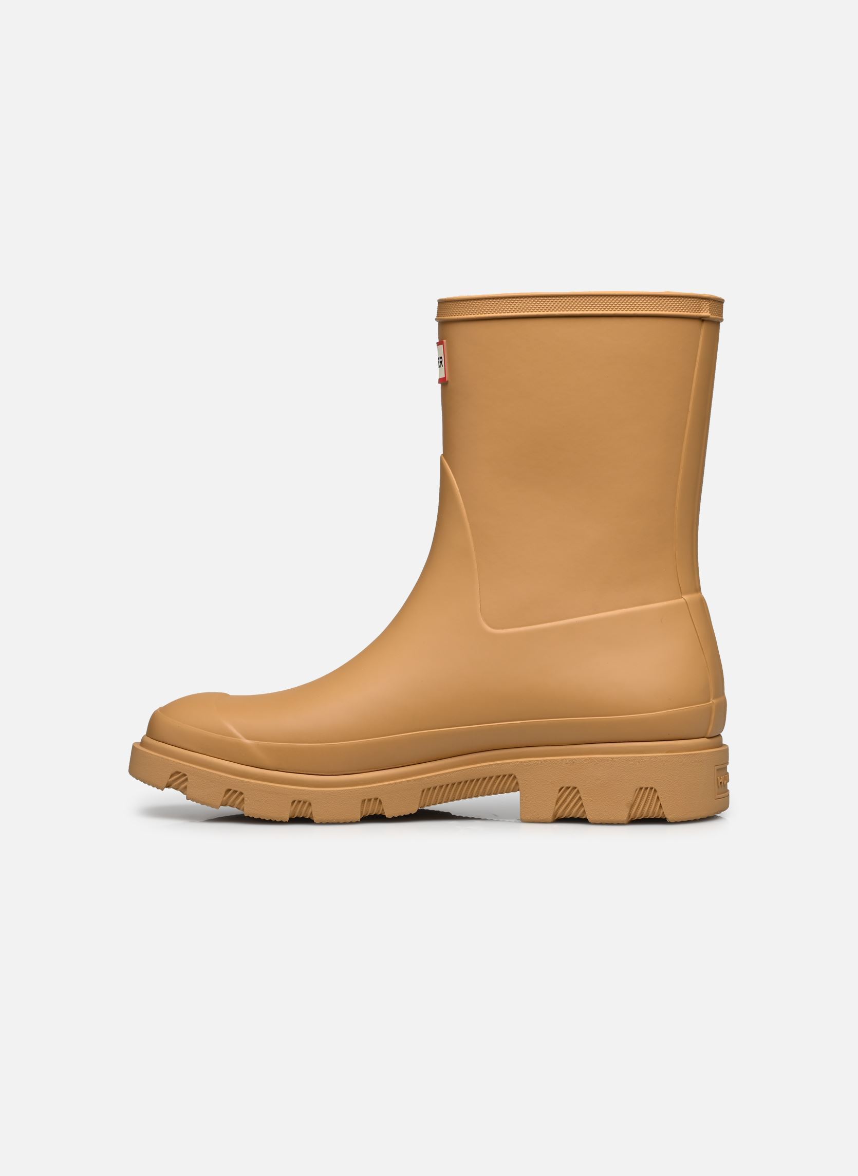Regenlaarzen Womens Downpour Short Boot dames beige Hunter Regenlaarzen Womens Downpour Short Boot dames beige BISCUIT