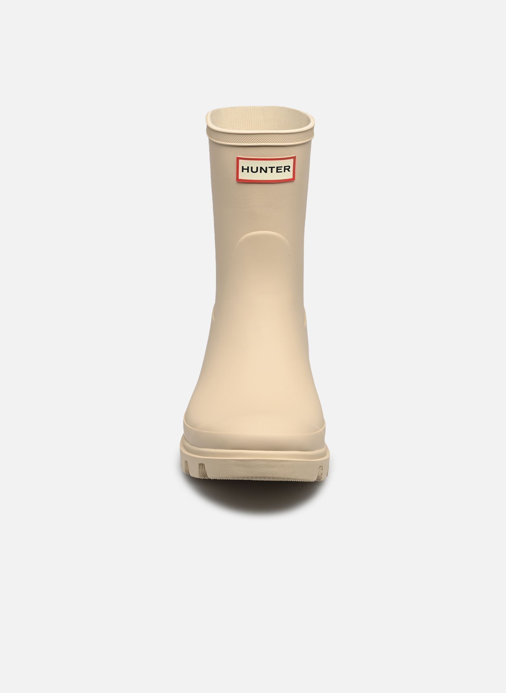Bottes de pluie Womens Downpour Short Boot femme beige Hunter Bottes de pluie Womens Downpour Short Boot femme beige GRAVEL