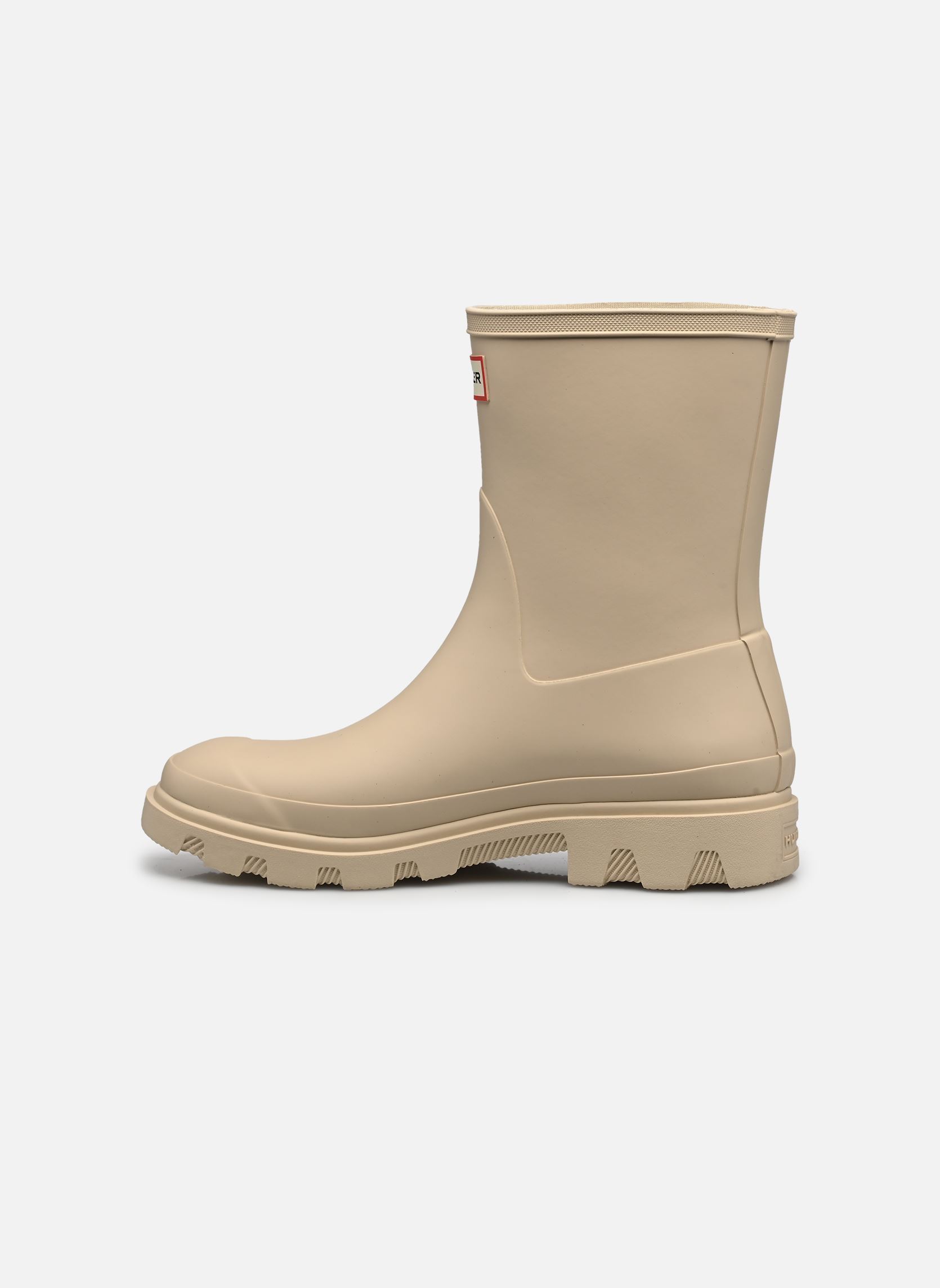 Bottes de pluie Womens Downpour Short Boot femme beige Hunter Bottes de pluie Womens Downpour Short Boot femme beige GRAVEL