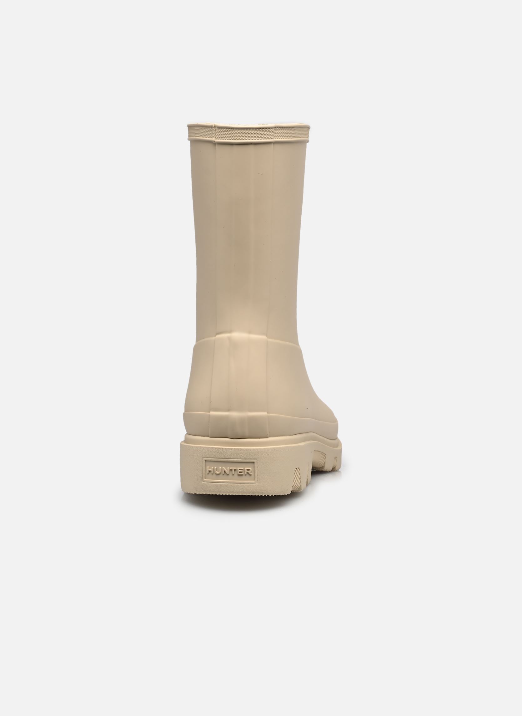Bottes de pluie Womens Downpour Short Boot femme beige Hunter Bottes de pluie Womens Downpour Short Boot femme beige GRAVEL