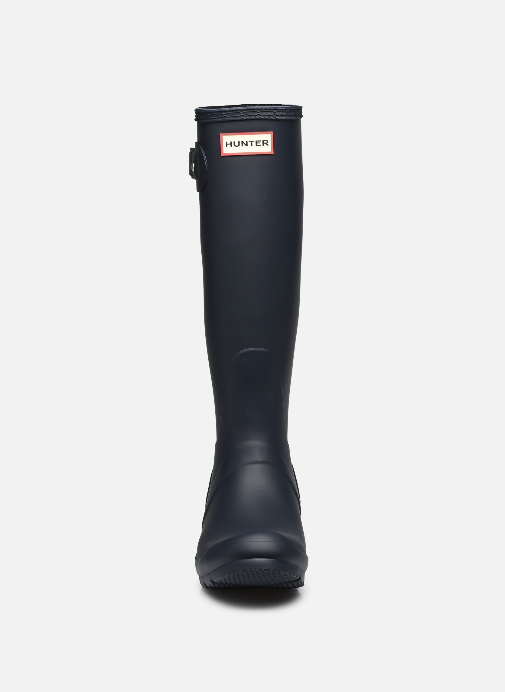 Bottes de pluie Womens Original Tall Boot femme bleu Hunter Bottes de pluie Womens Original Tall Boot femme bleu HUNTER NAVY