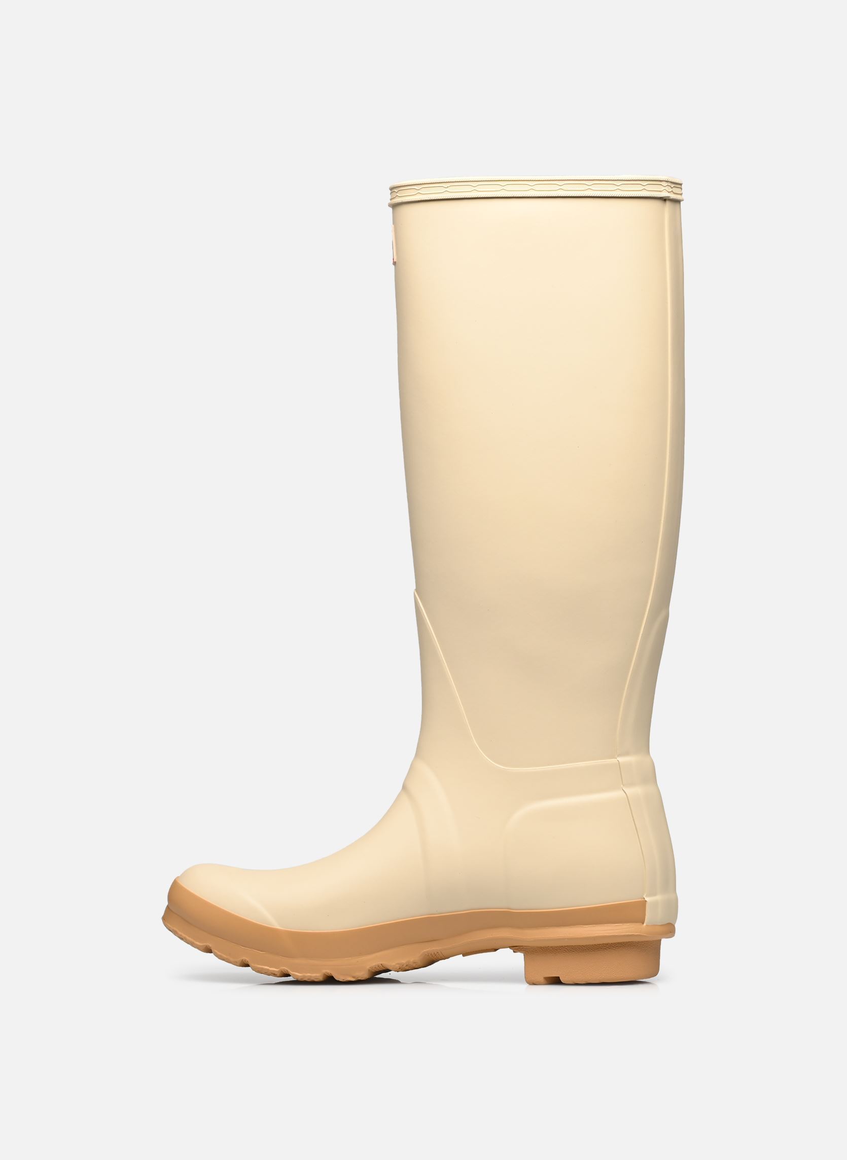 Gummistiefel Womens Original Tall Boot damen beige Hunter Gummistiefel Womens Original Tall Boot damen beige GRAVEL / BISCUIT