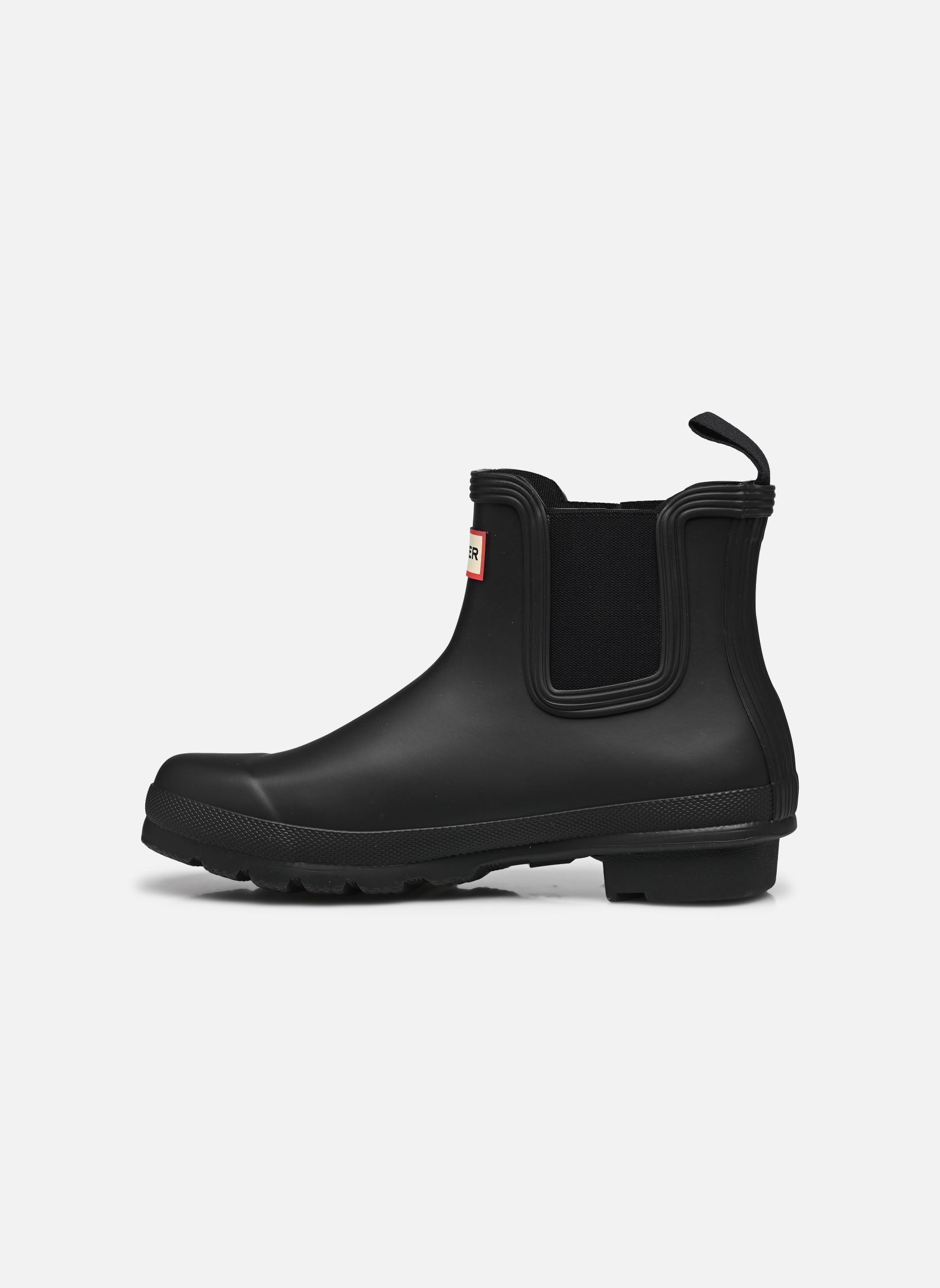 Bottes de pluie Womens Original Chelsea Boot femme noir Hunter Bottes de pluie Womens Original Chelsea Boot femme noir BLACK