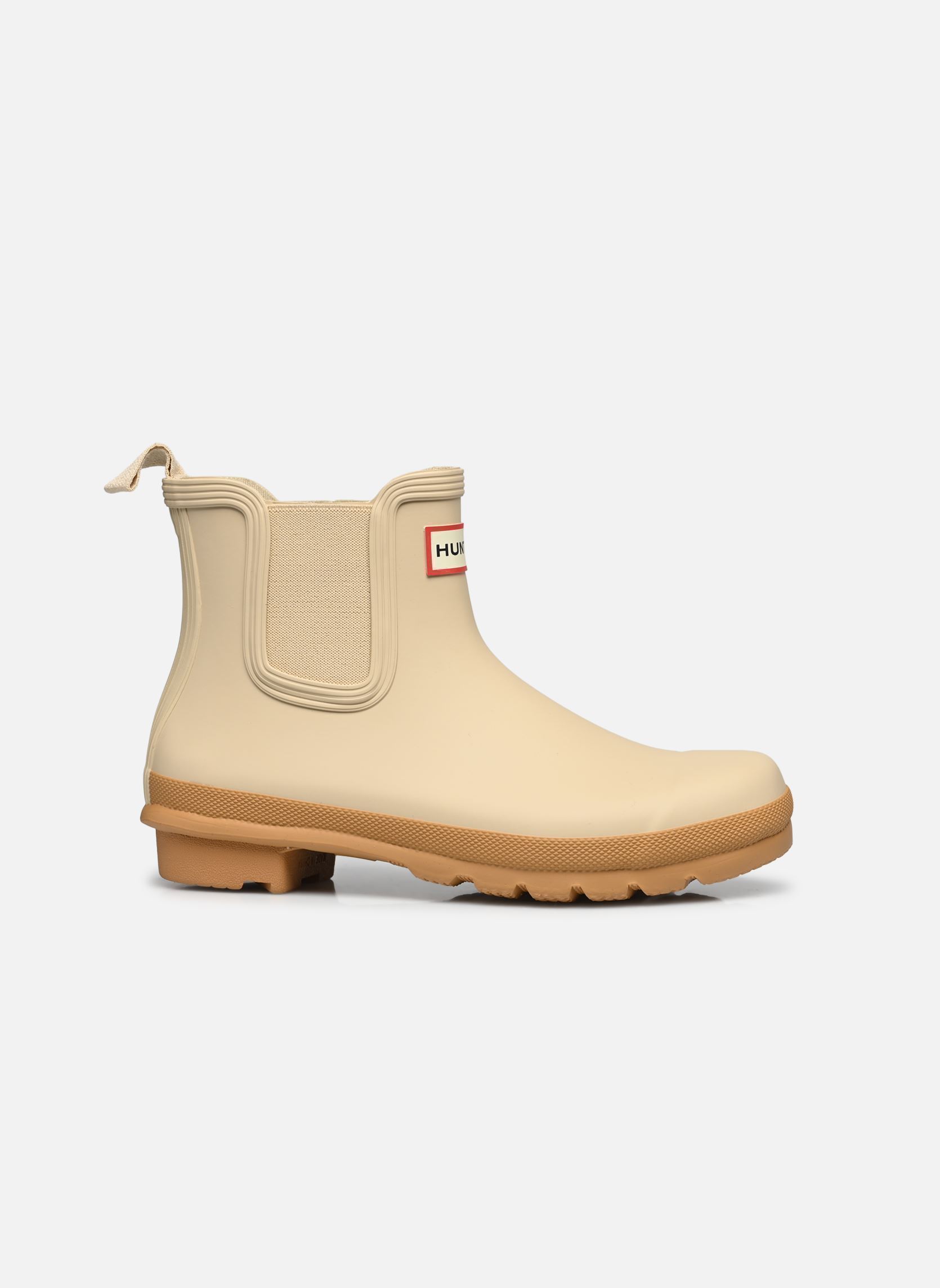 Stivali da pioggia Womens Original Chelsea Boot donna beige Hunter Stivali da pioggia Womens Original Chelsea Boot donna beige GRAVEL / BISCUIT