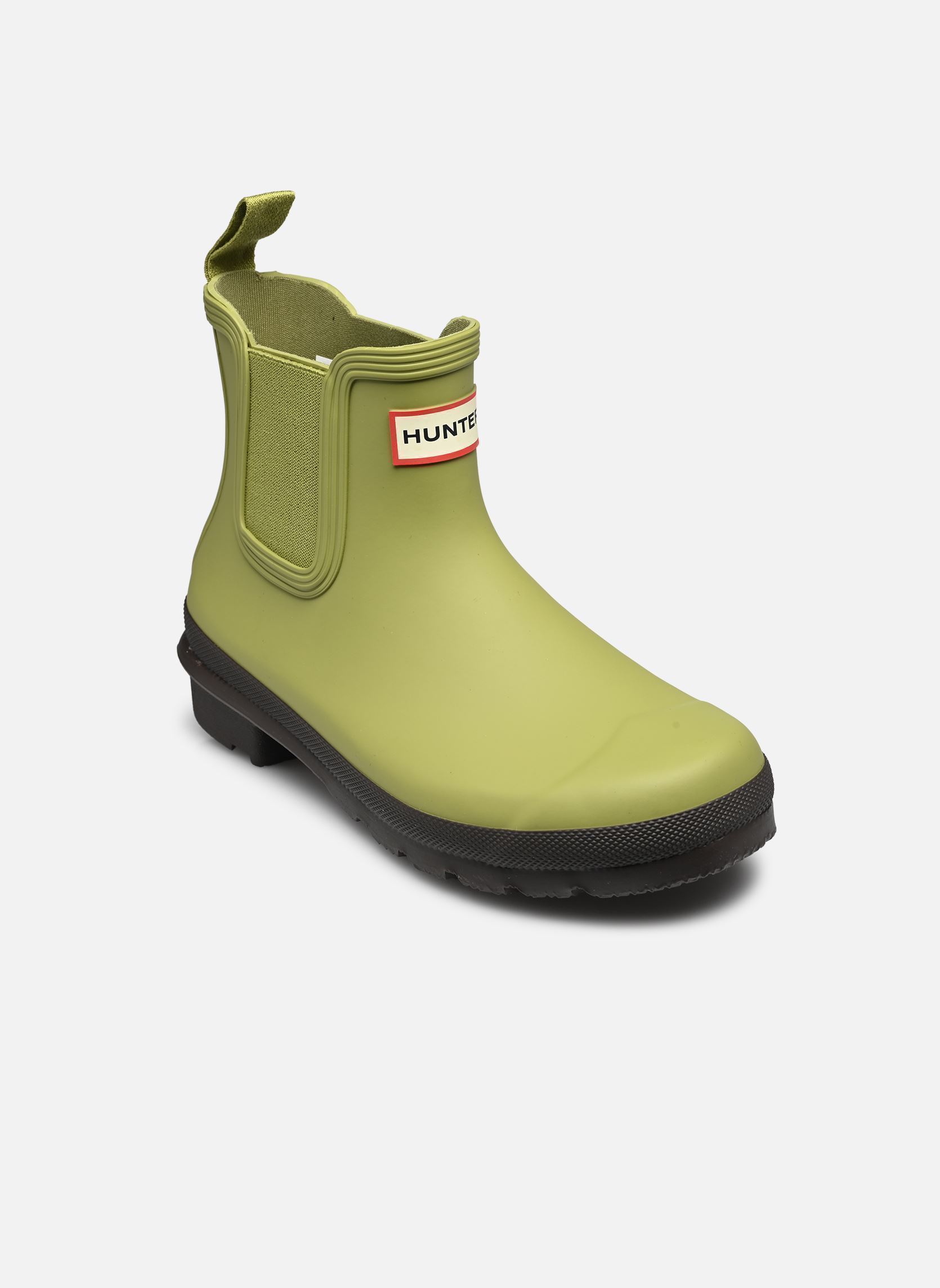 Regenlaarzen Womens Original Chelsea Boot dames groen Hunter Regenlaarzen Womens Original Chelsea Boot dames groen GREEN OLIVE / CHOCOLATE BROWN