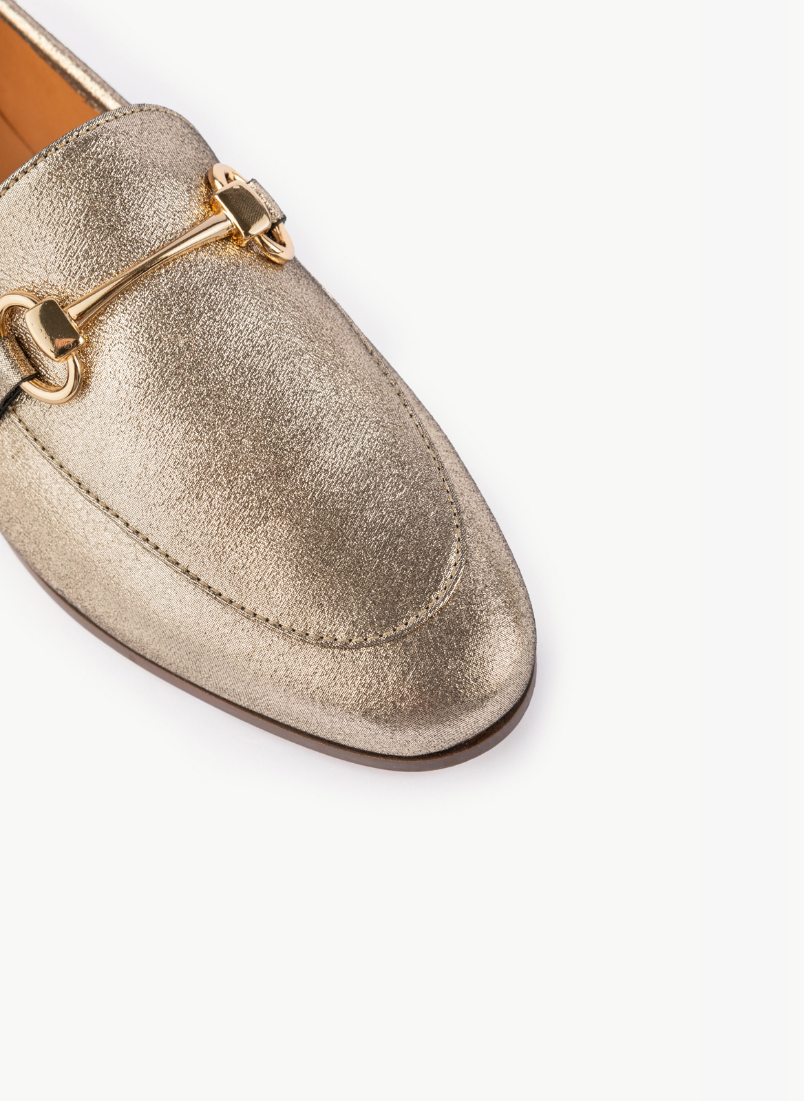 Mocassins or et bronze Maison Toufet Mocassins or et bronze Or