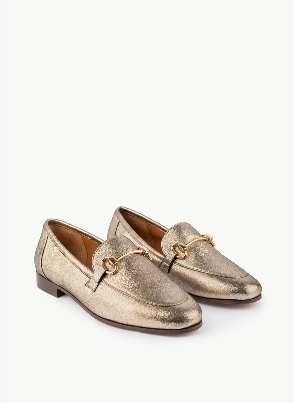 Mocassins or et bronze Maison Toufet Mocassins or et bronze Or