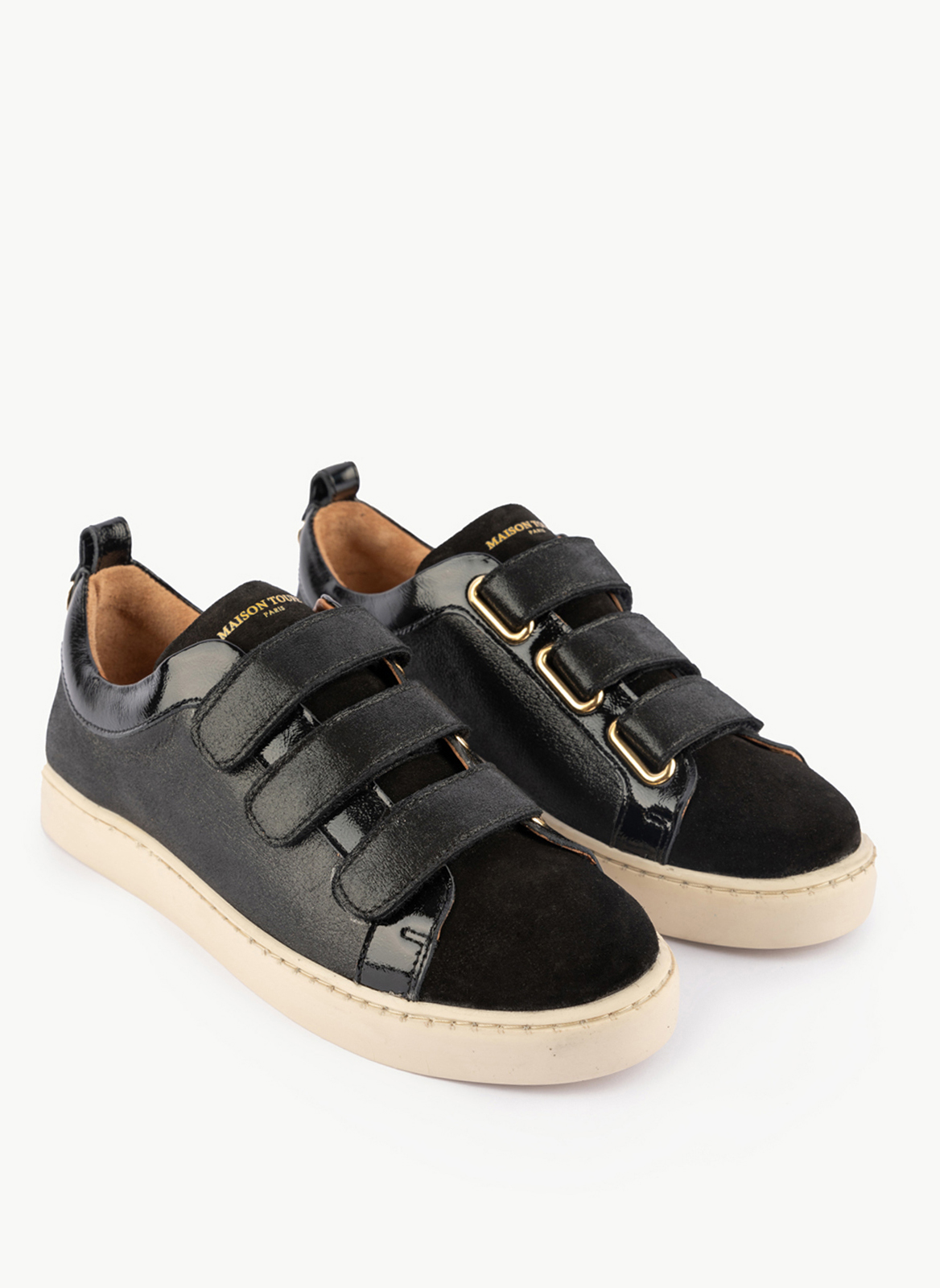 Baskets basses Basket Anaïda - Noir femme noir Maison Toufet Baskets basses Basket Anaïda - Noir femme noir Noir