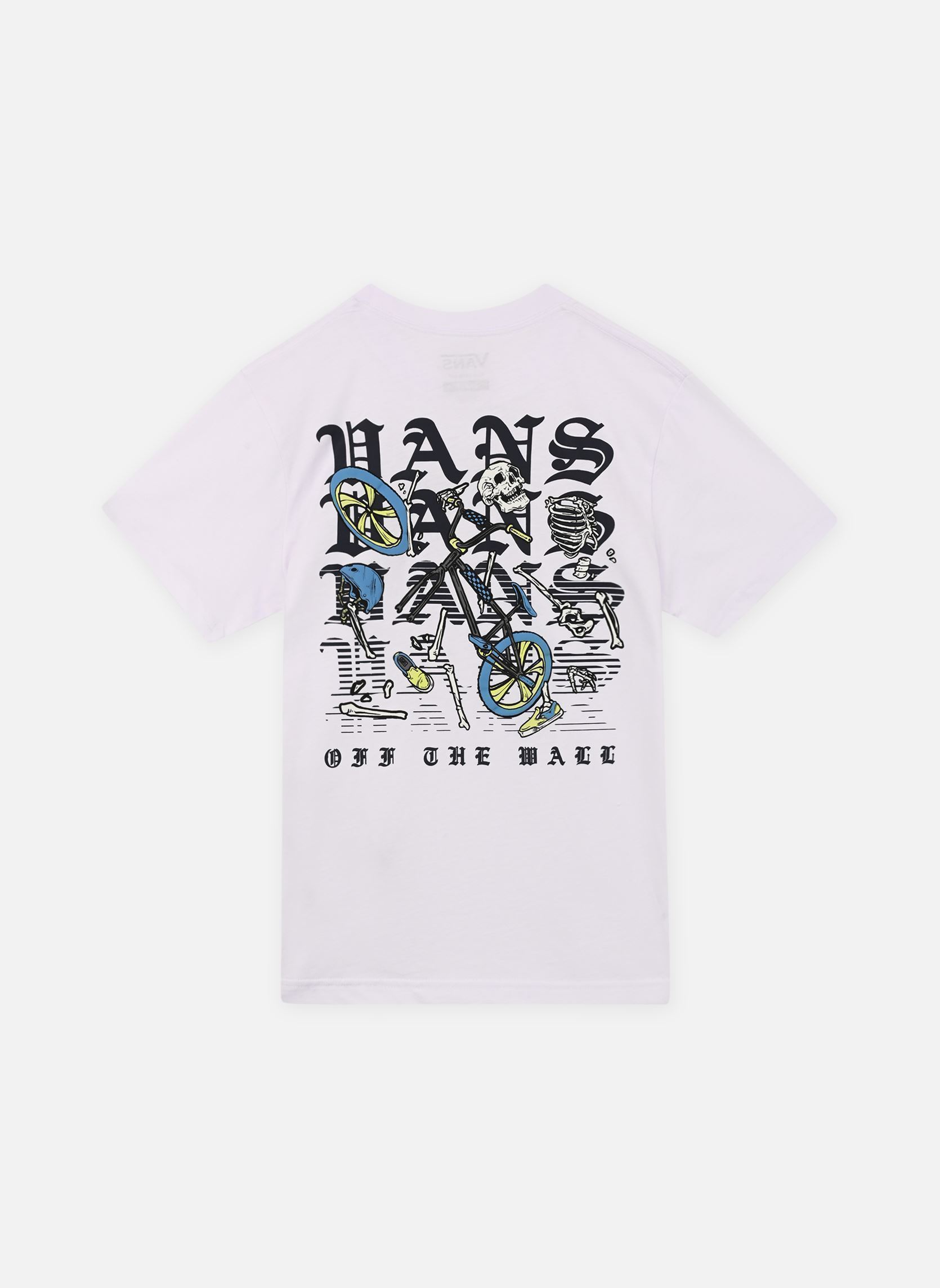 Tee-shirts manches courtes Shattered SS garçon blanc Vans Tee-shirts manches courtes Shattered SS garçon blanc WHITE