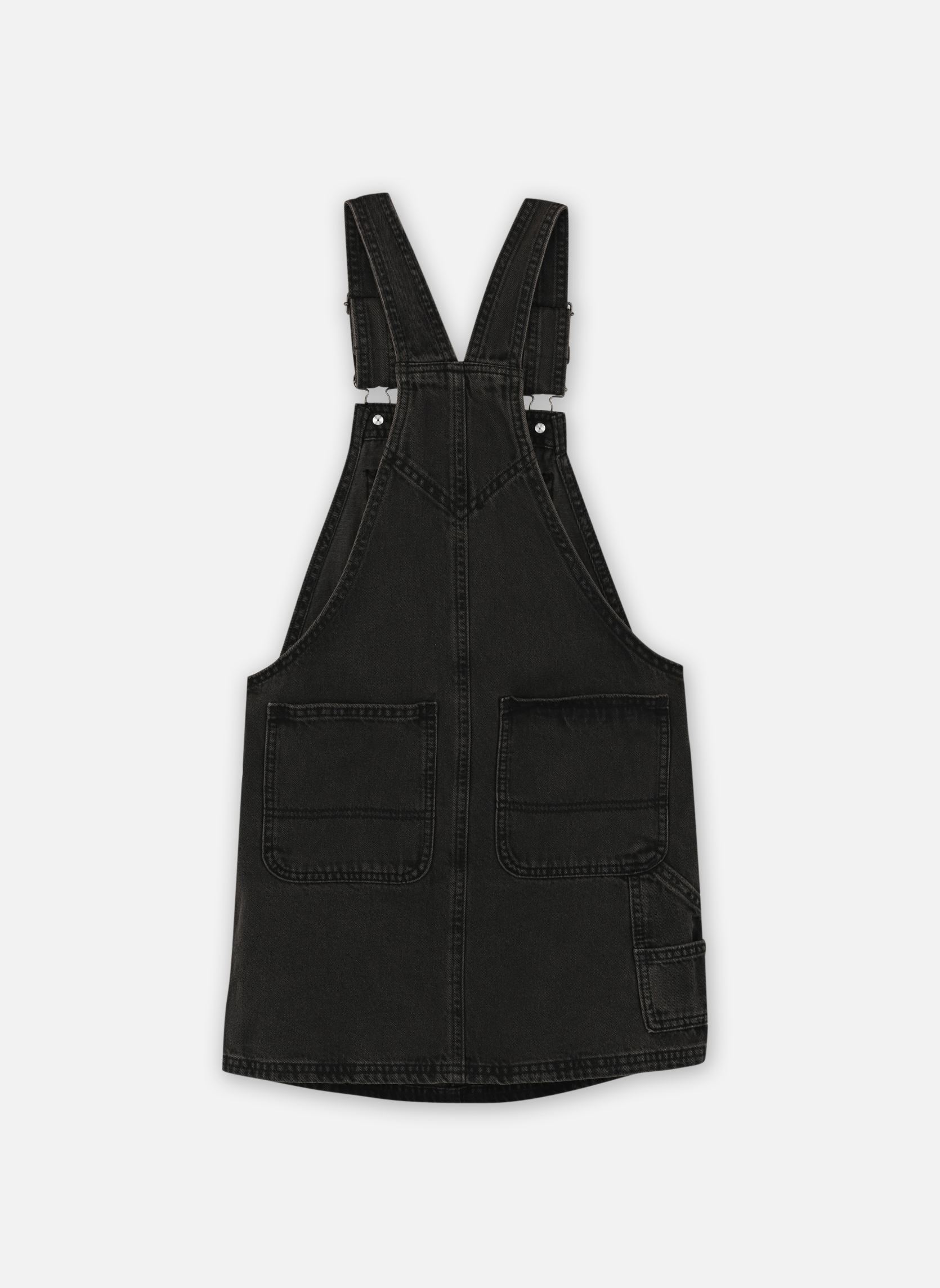 Robes GROUNDWORK SKIRTALL GR fille noir Vans Robes GROUNDWORK SKIRTALL GR fille noir WASHED BLACK