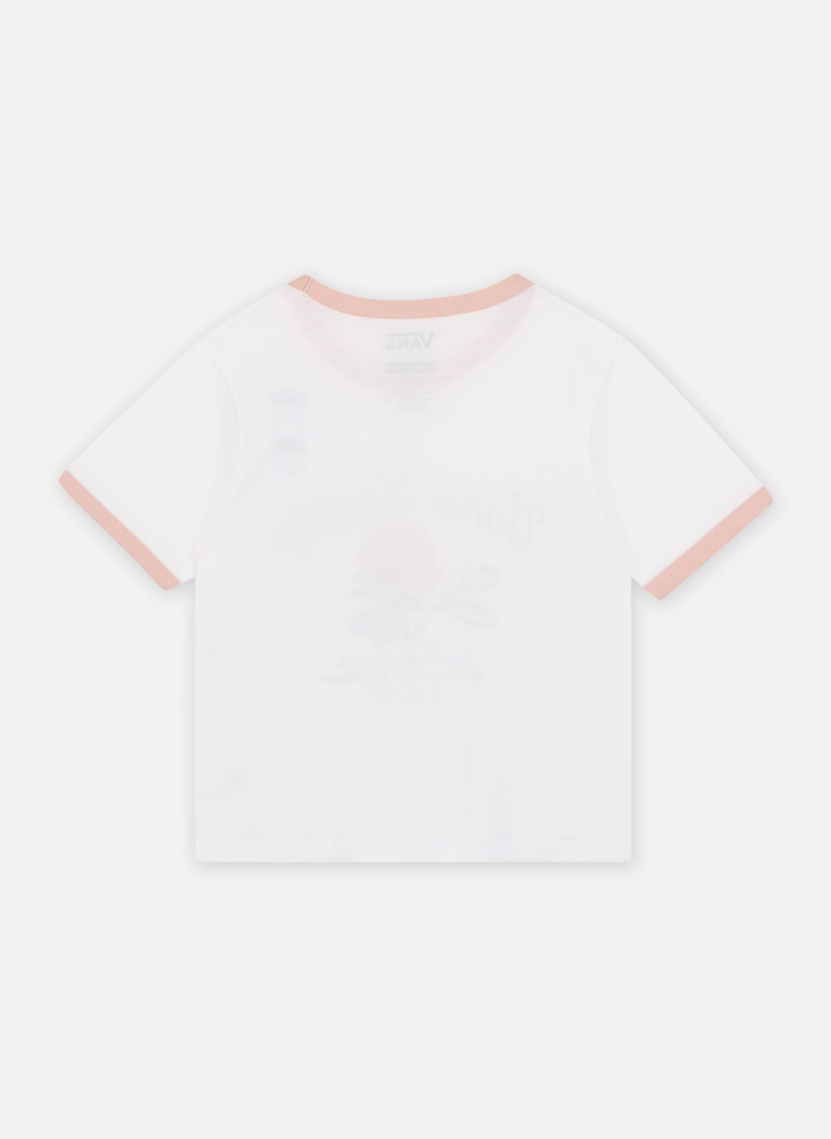 Kurzarm-T-Shirts Supply Boutique Ringer mädchen weiß Vans Kurzarm-T-Shirts Supply Boutique Ringer mädchen weiß WHITE-SEPIA ROSE