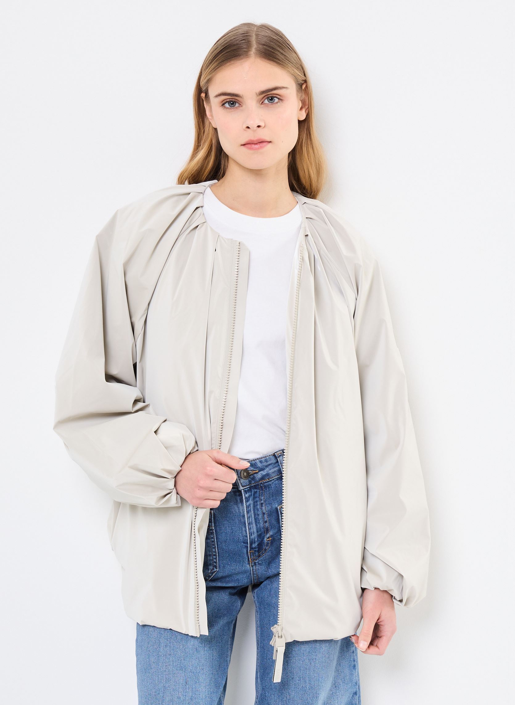 Vestes imperméable Lohja Vision Insulated Bomber Jacket W3T femme argent Rains Vestes imperméable Lohja Vision Insulated Bomber Jacket W3T femme argent MATRIX