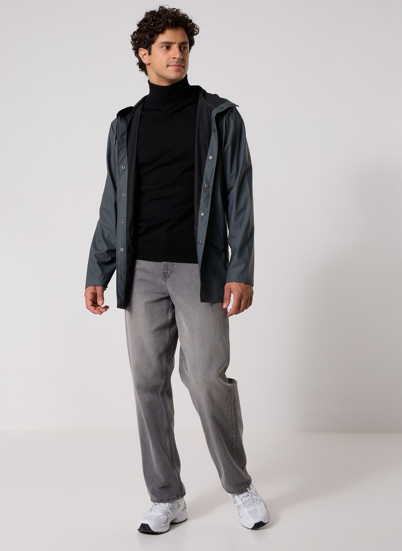 Vestes imperméables Jacket W3 noir Rains Vestes imperméables Jacket W3 noir DARK GREY