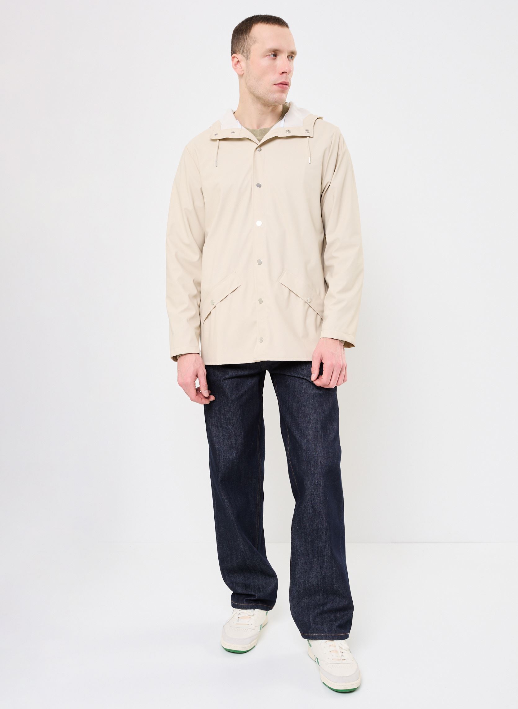 Wasserdichte Jacken Jacket W3 herren beige Rains Wasserdichte Jacken Jacket W3 herren beige DUNE