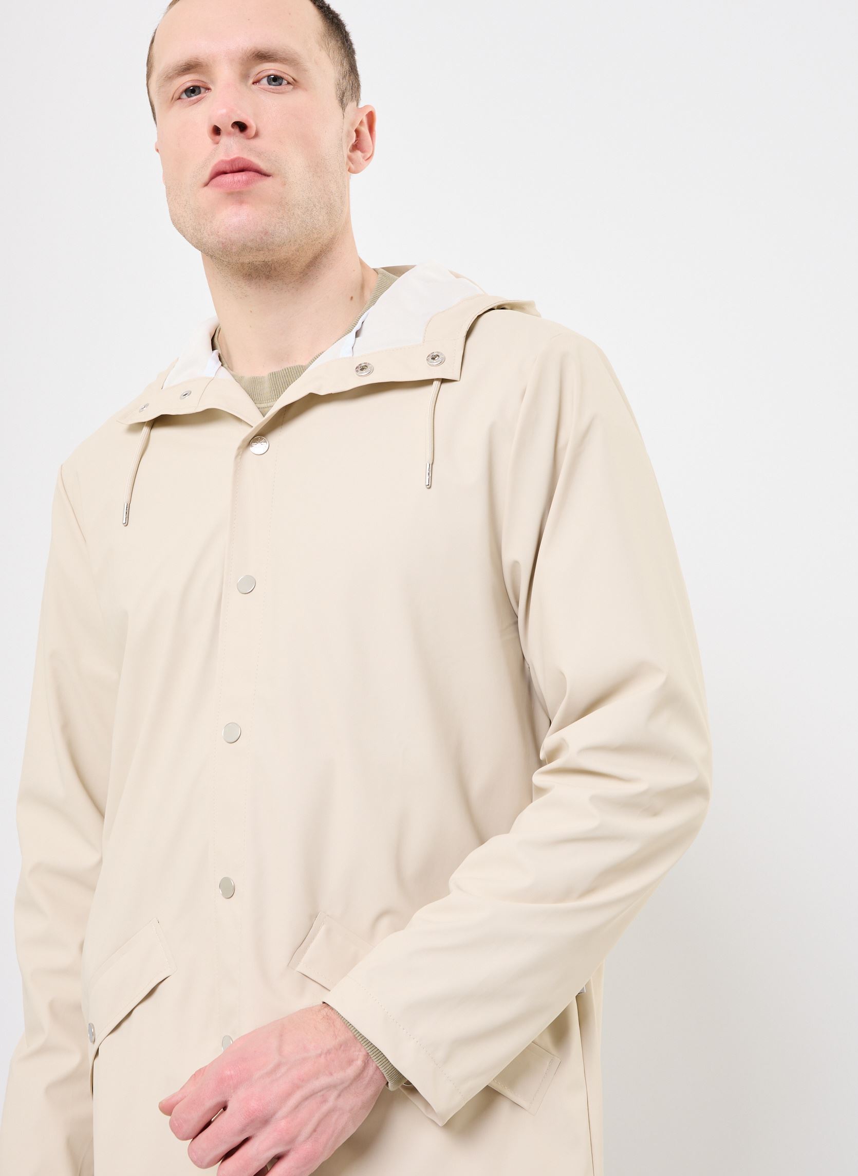Wasserdichte Jacken Jacket W3 herren beige Rains Wasserdichte Jacken Jacket W3 herren beige DUNE