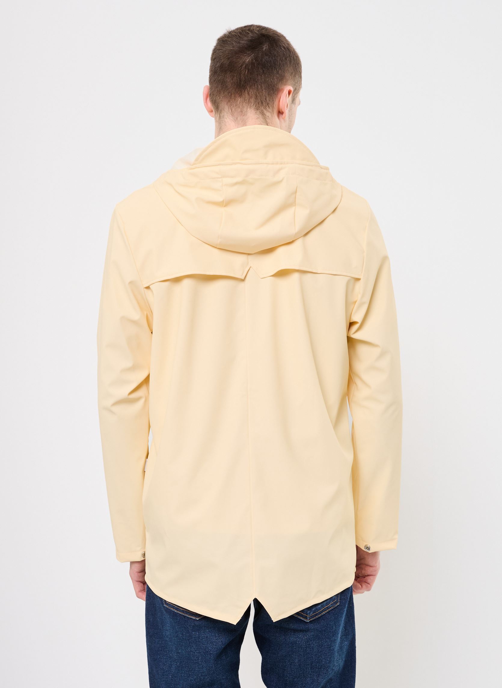Wasserdichte Jacken Jacket W3 herren gelb Rains Wasserdichte Jacken Jacket W3 herren gelb GLEAM