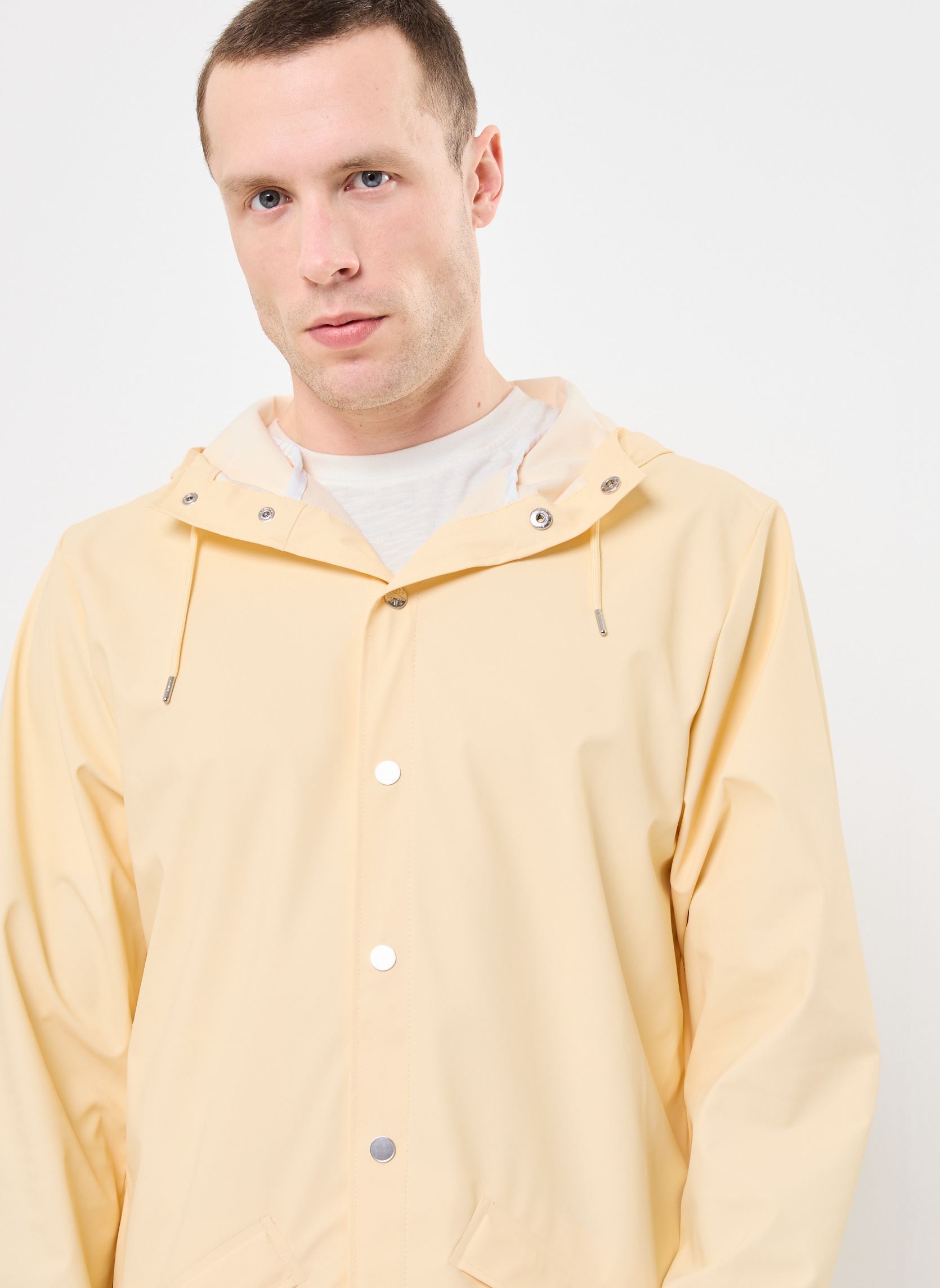 Wasserdichte Jacken Jacket W3 herren gelb Rains Wasserdichte Jacken Jacket W3 herren gelb GLEAM