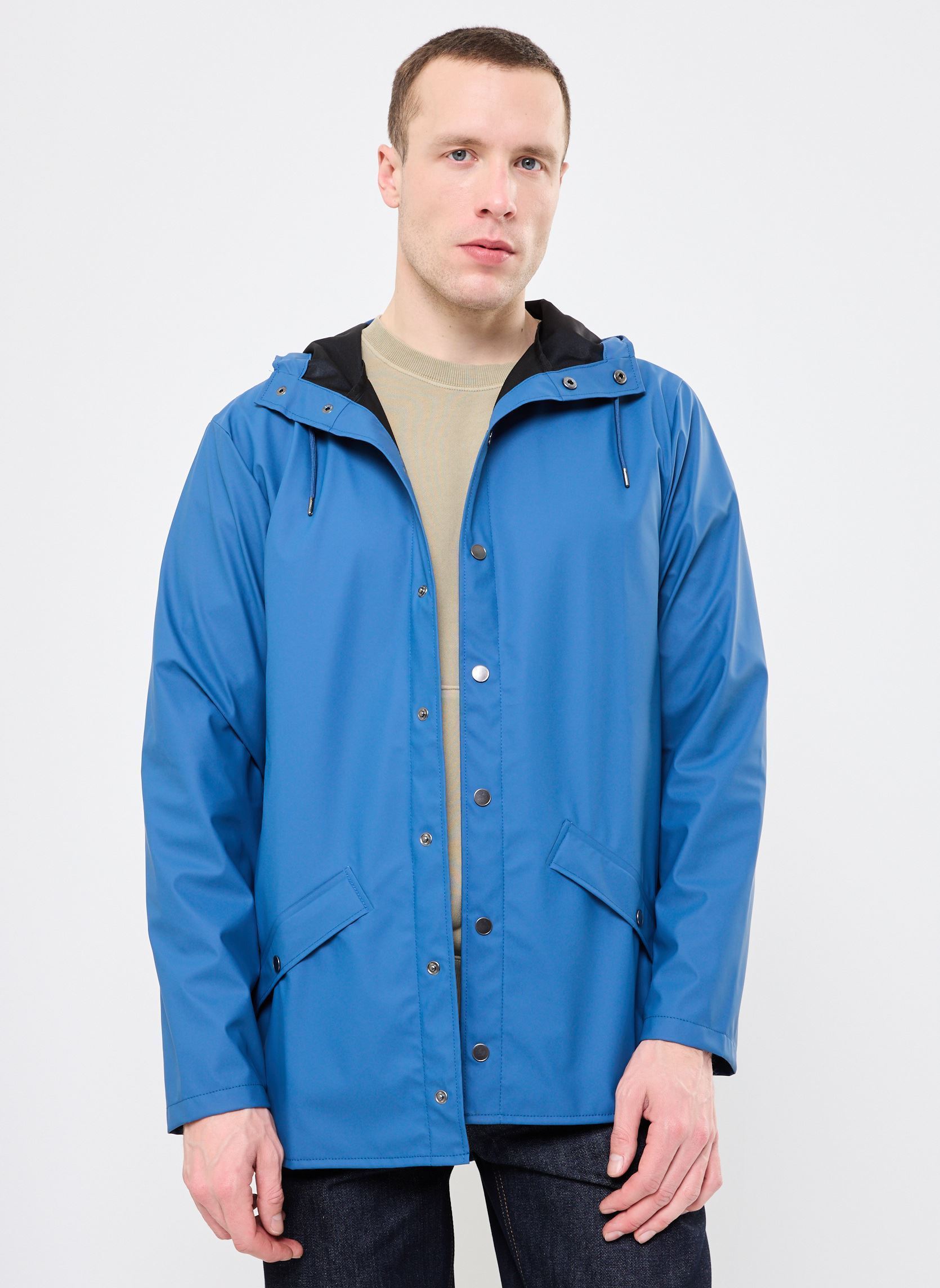 Wasserdichte Jacken Jacket W3 herren blau Rains Wasserdichte Jacken Jacket W3 herren blau PULSE