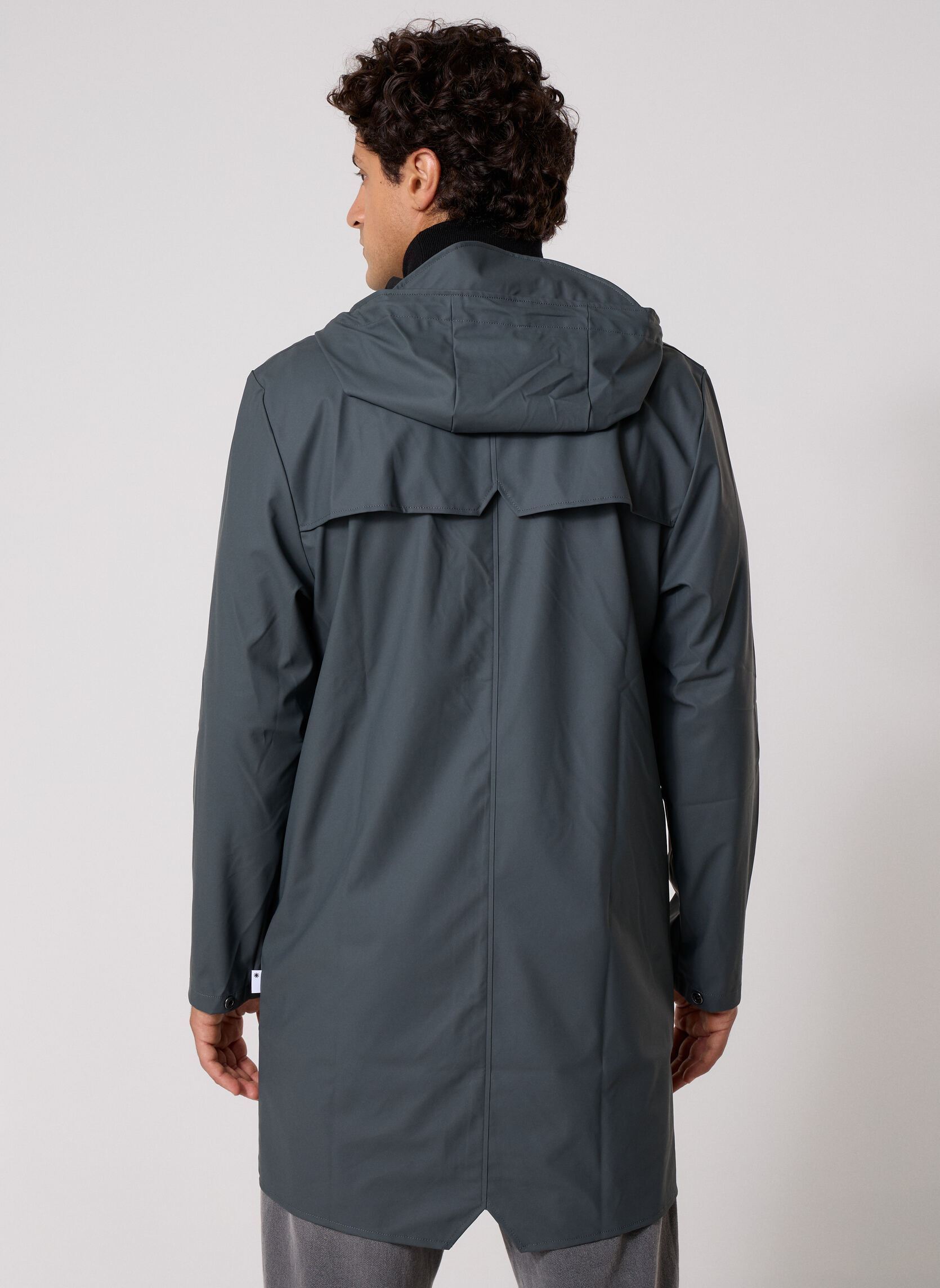 Waterdichte jassen Long Jacket W3 groen Rains Waterdichte jassen Long Jacket W3 groen DARK GREY