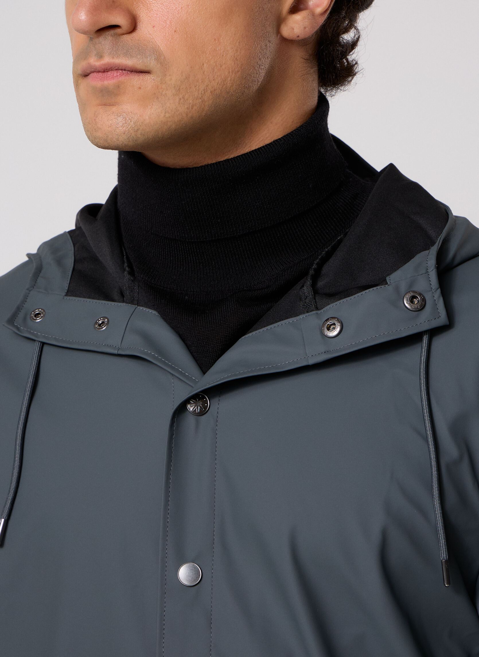 Waterdichte jassen Long Jacket W3 groen Rains Waterdichte jassen Long Jacket W3 groen DARK GREY