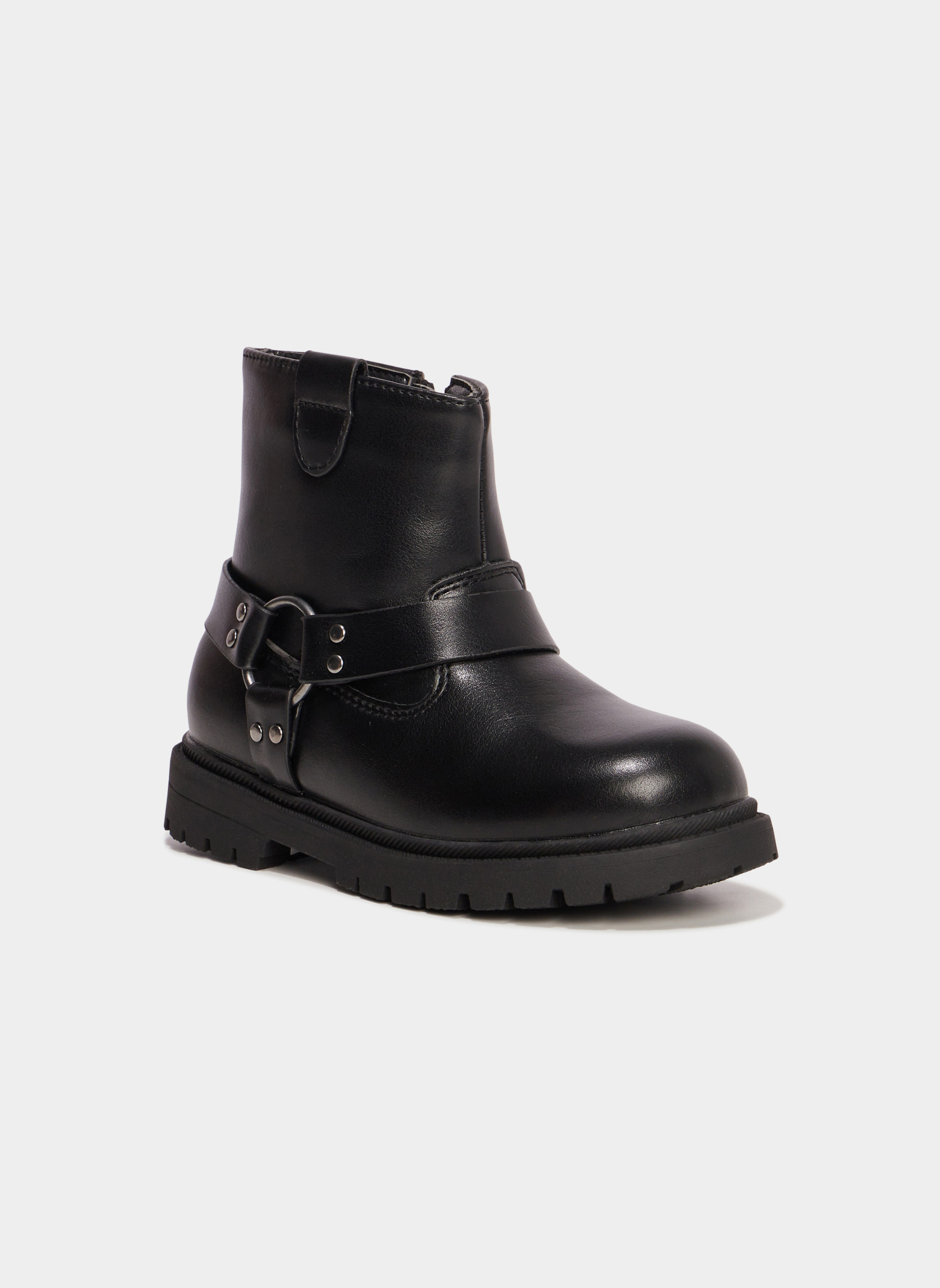 Bottines VBIKER_S_MF_BOOT_0_242 fille noir LIBERTO Bottines VBIKER_S_MF_BOOT_0_242 fille noir Noir
