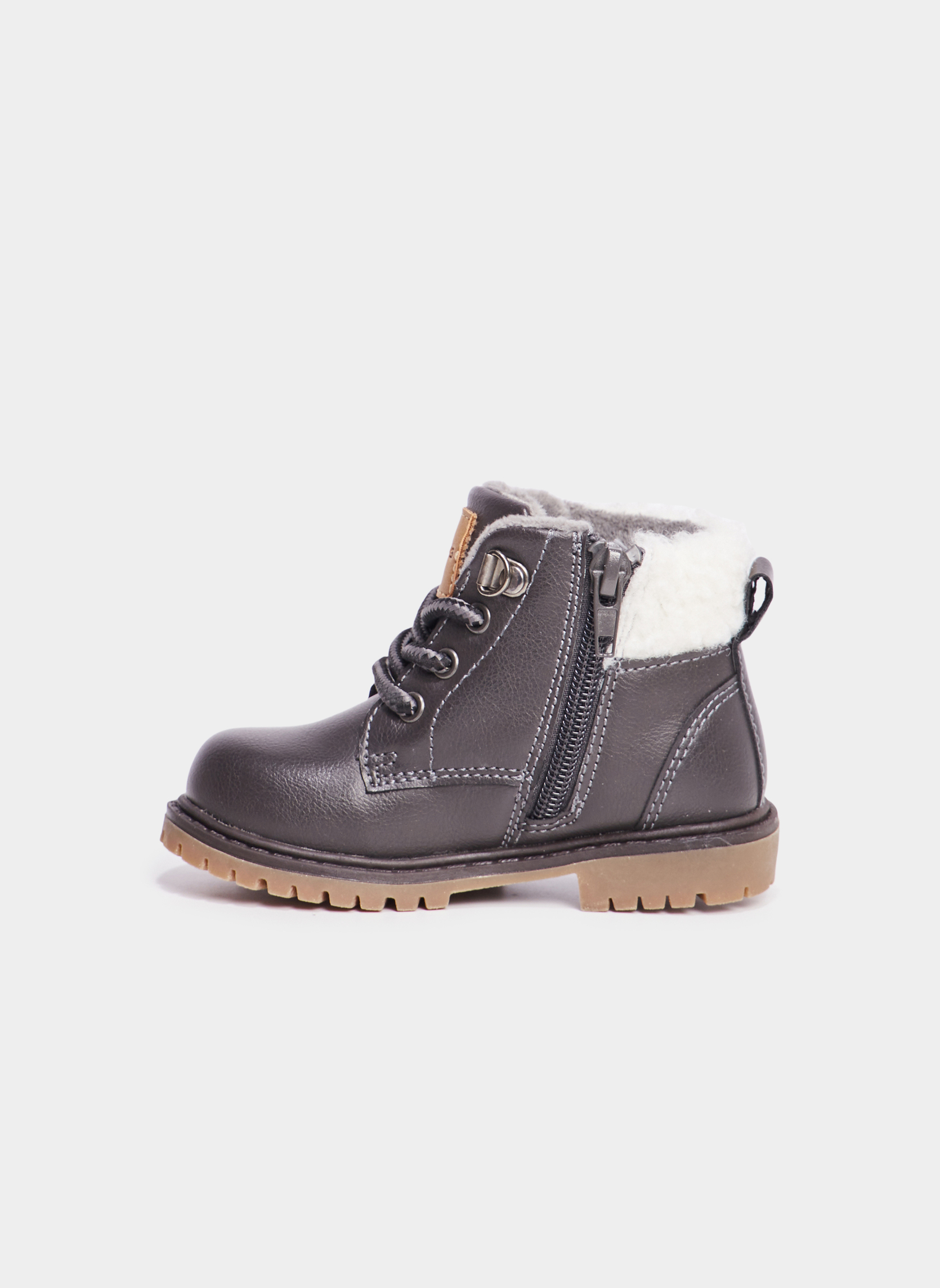 Bottines VPAUL_S_BBG_BO_242 garçon gris CREEKS Bottines VPAUL_S_BBG_BO_242 garçon gris Gris