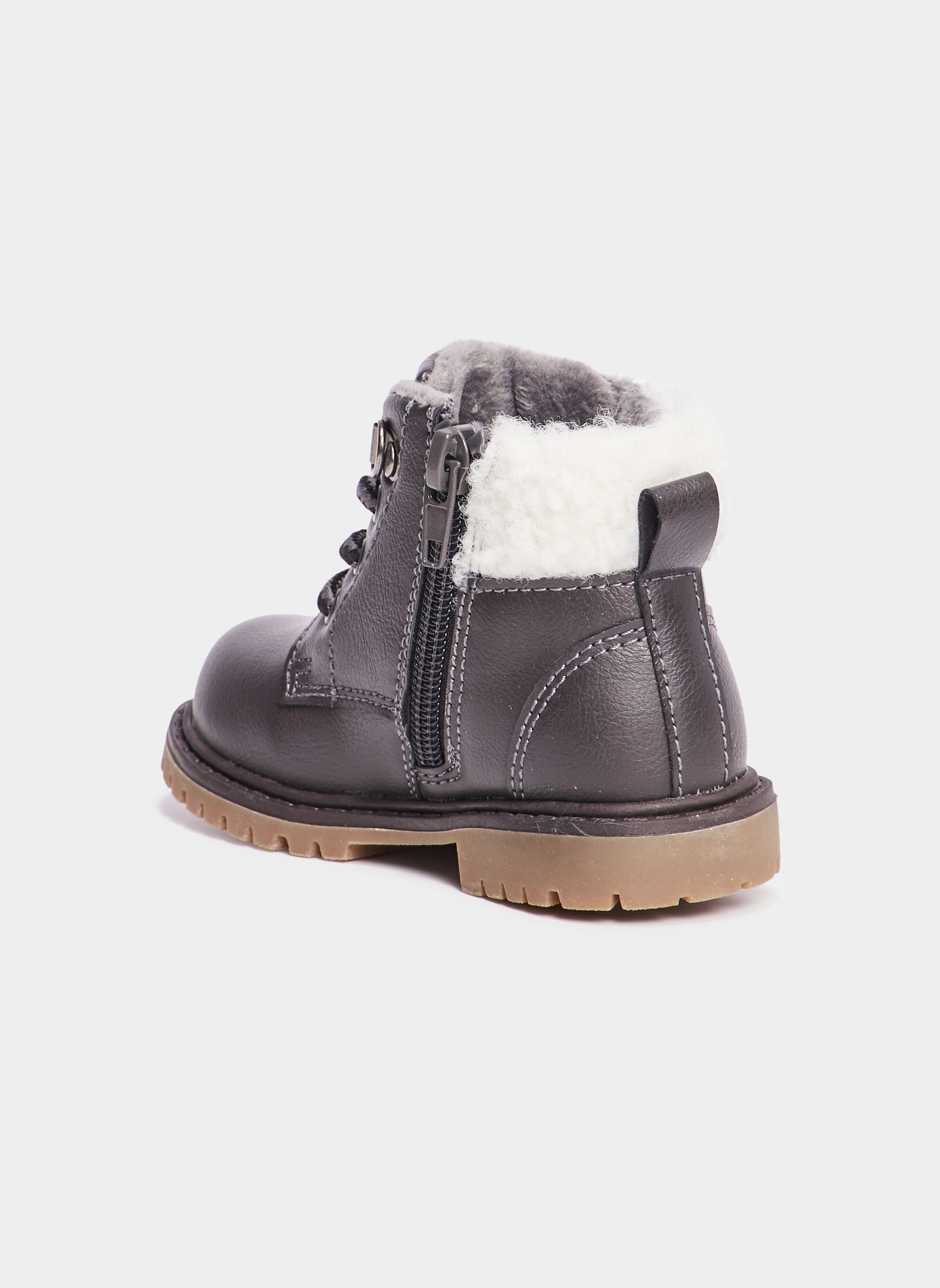 Bottines VPAUL_S_BBG_BO_242 garçon gris CREEKS Bottines VPAUL_S_BBG_BO_242 garçon gris Gris