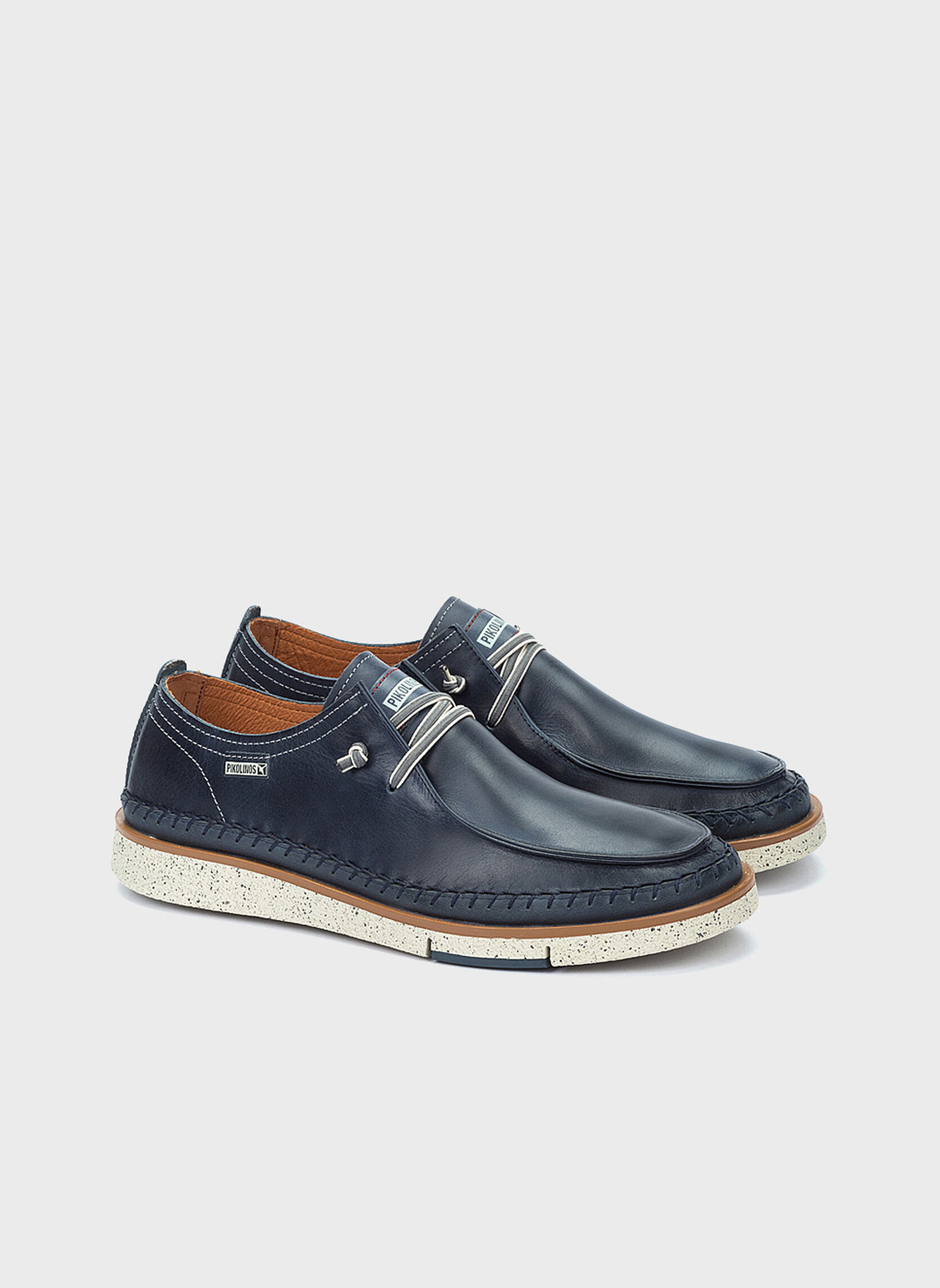 Derbies Chaussures à lacets cuir SAN JUAN homme bleu Pikolinos Derbies Chaussures à lacets cuir SAN JUAN homme bleu Bleu