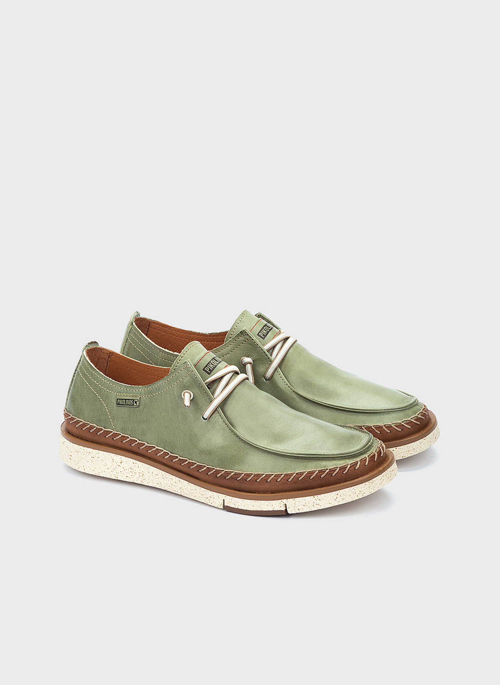 Derbies SAN JUAN homme vert Pikolinos Derbies SAN JUAN homme vert Vert foncé