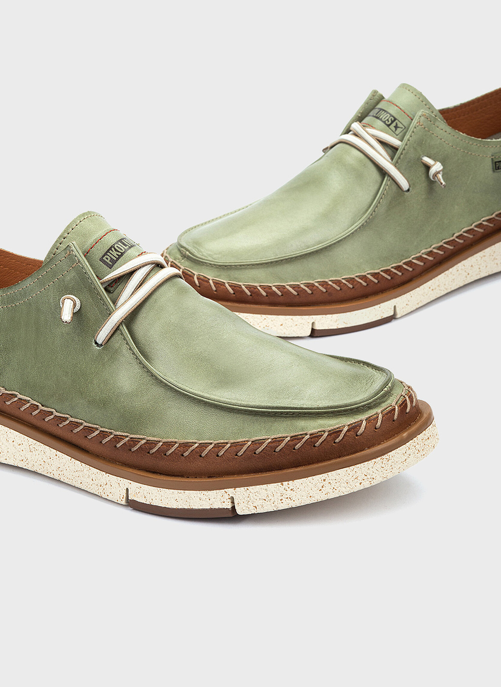 Derbies SAN JUAN homme vert Pikolinos Derbies SAN JUAN homme vert Vert foncé