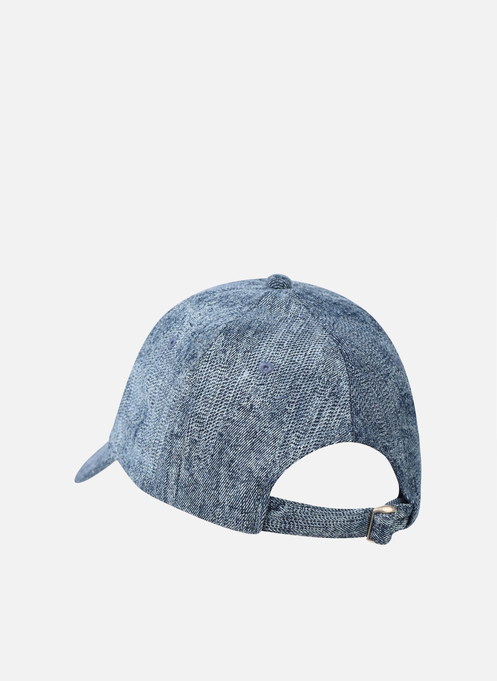 Petten Casquette en denim Replay heren blauw Replay Petten Casquette en denim Replay heren blauw WASHED DENIM
