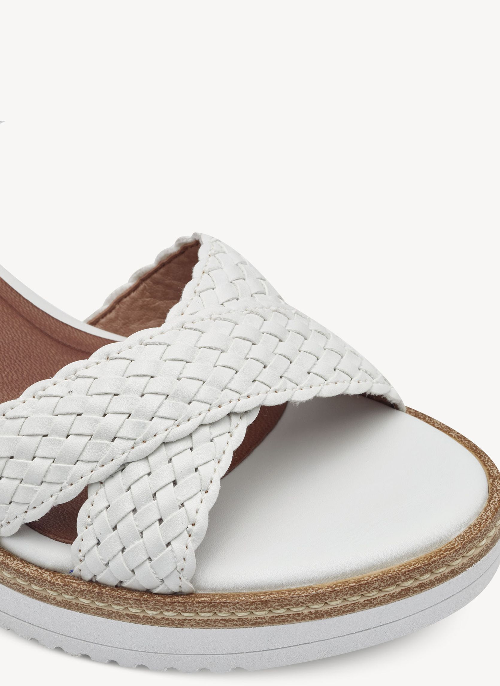 Sandales 1-28351-44 femme blanc Tamaris Sandales 1-28351-44 femme blanc Blanc