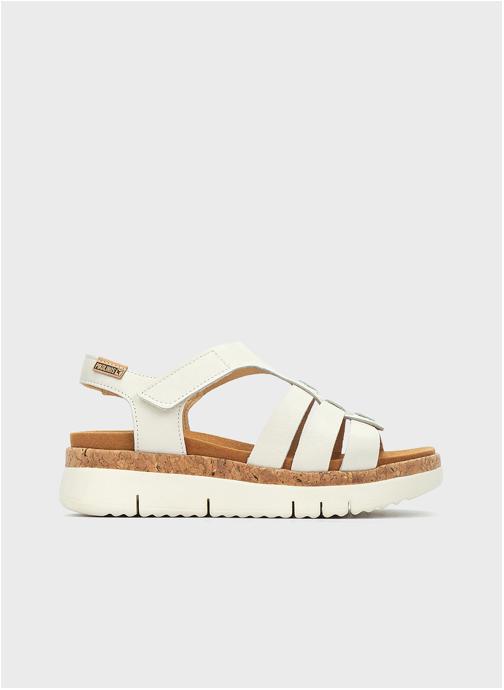 Pikolinos Sandales PALMA femme blanc