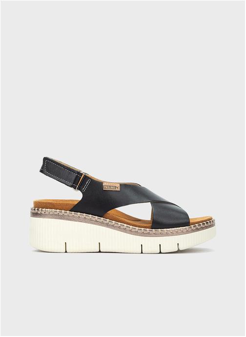 Pikolinos Sandales GOMERA femme noir