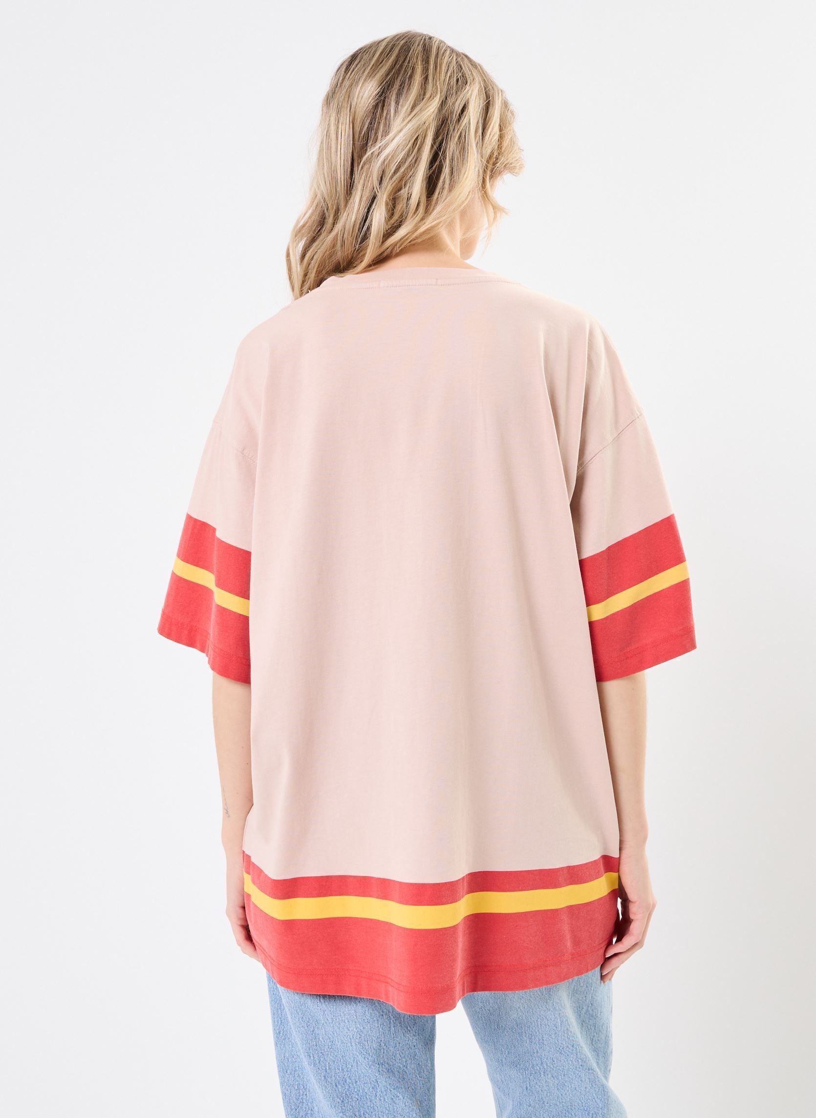 Débardeurs BOYFRIEND T-Shirt JERSEY femme multicolore Replay Débardeurs BOYFRIEND T-Shirt JERSEY femme multicolore PINK SALT